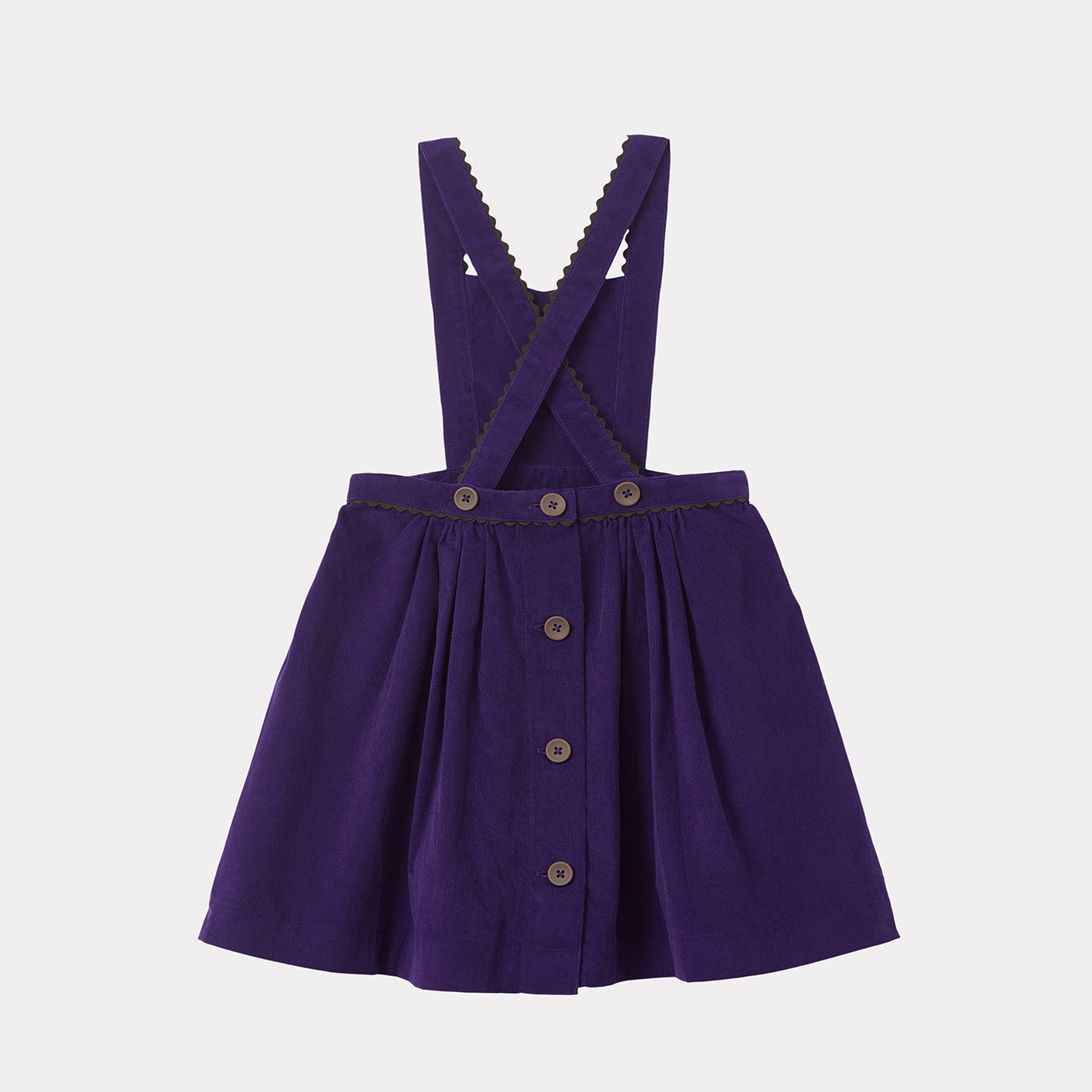 Girls Dark Purple Dress
