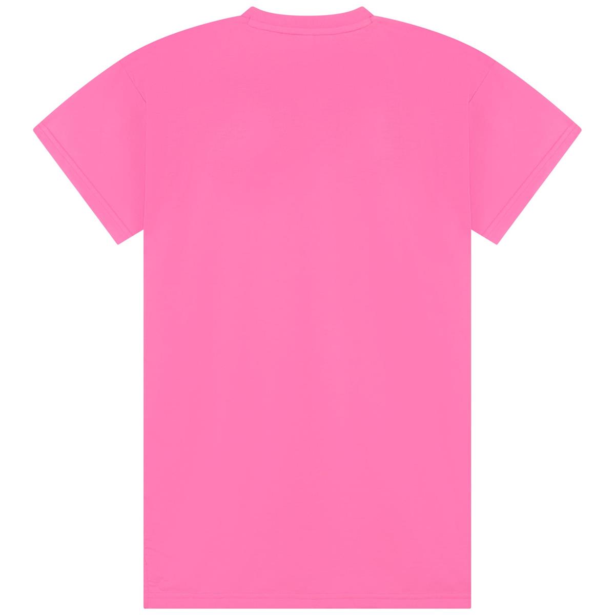 Girls Pink Logo Dress