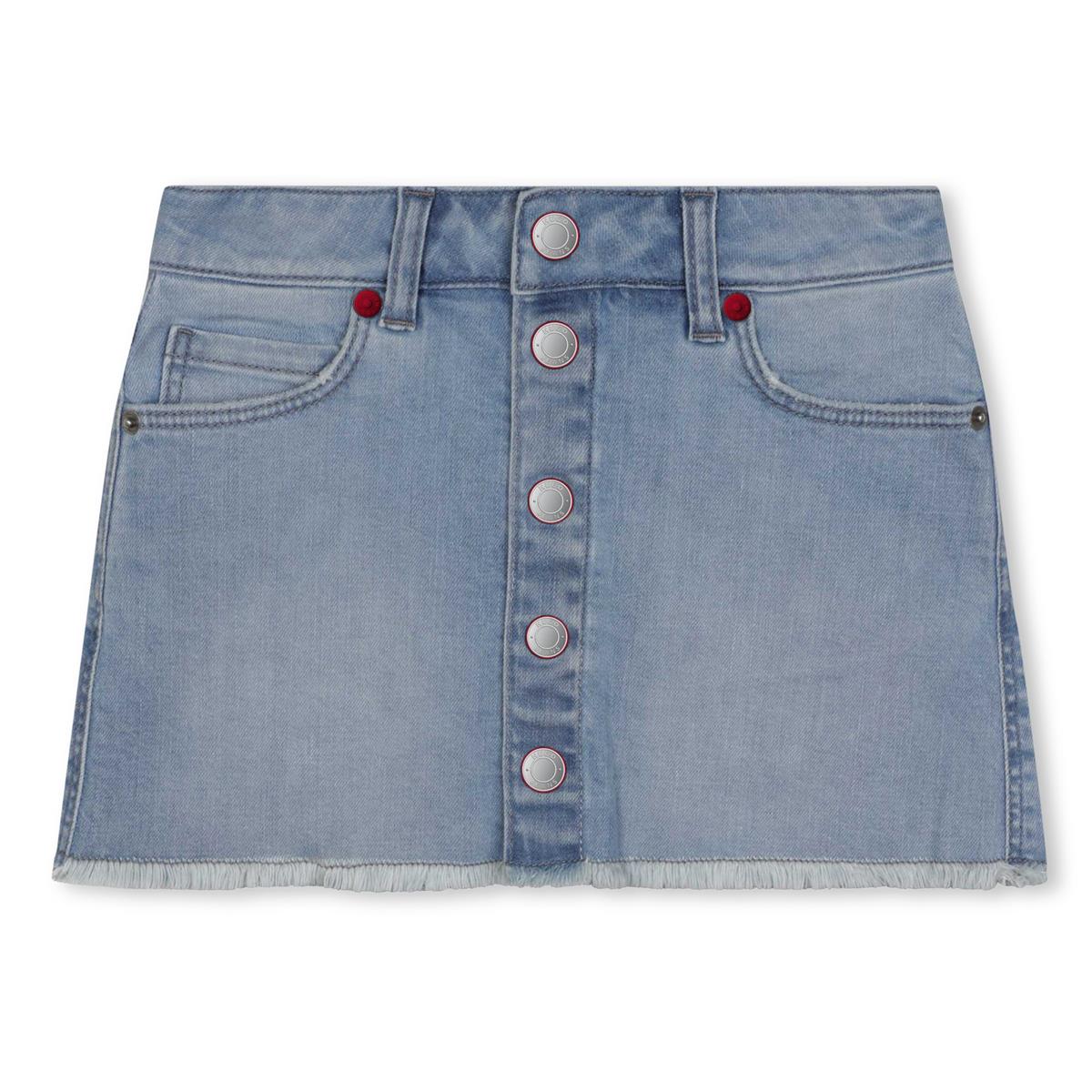 Girls Blue Denim Skirt