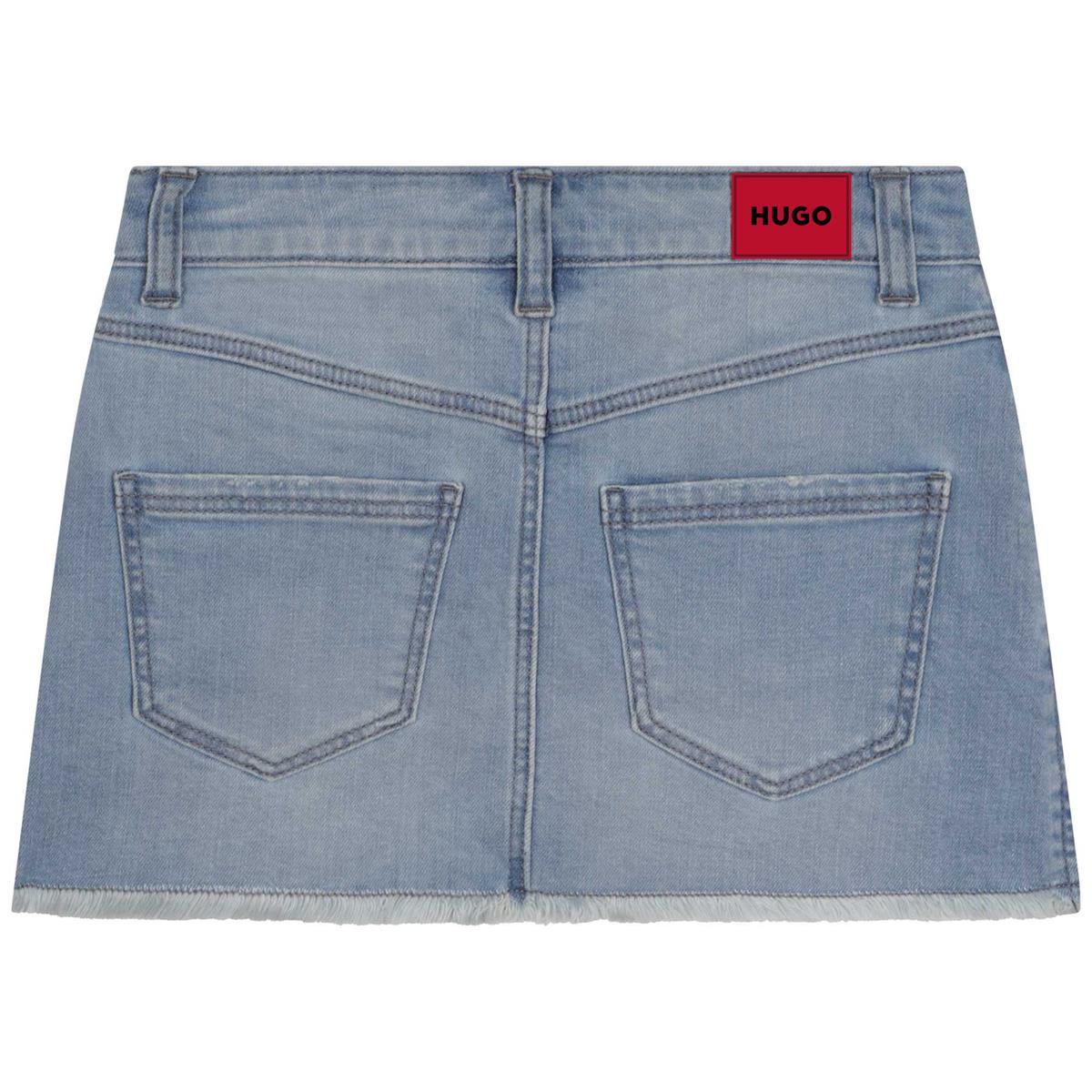 Girls Blue Denim Skirt