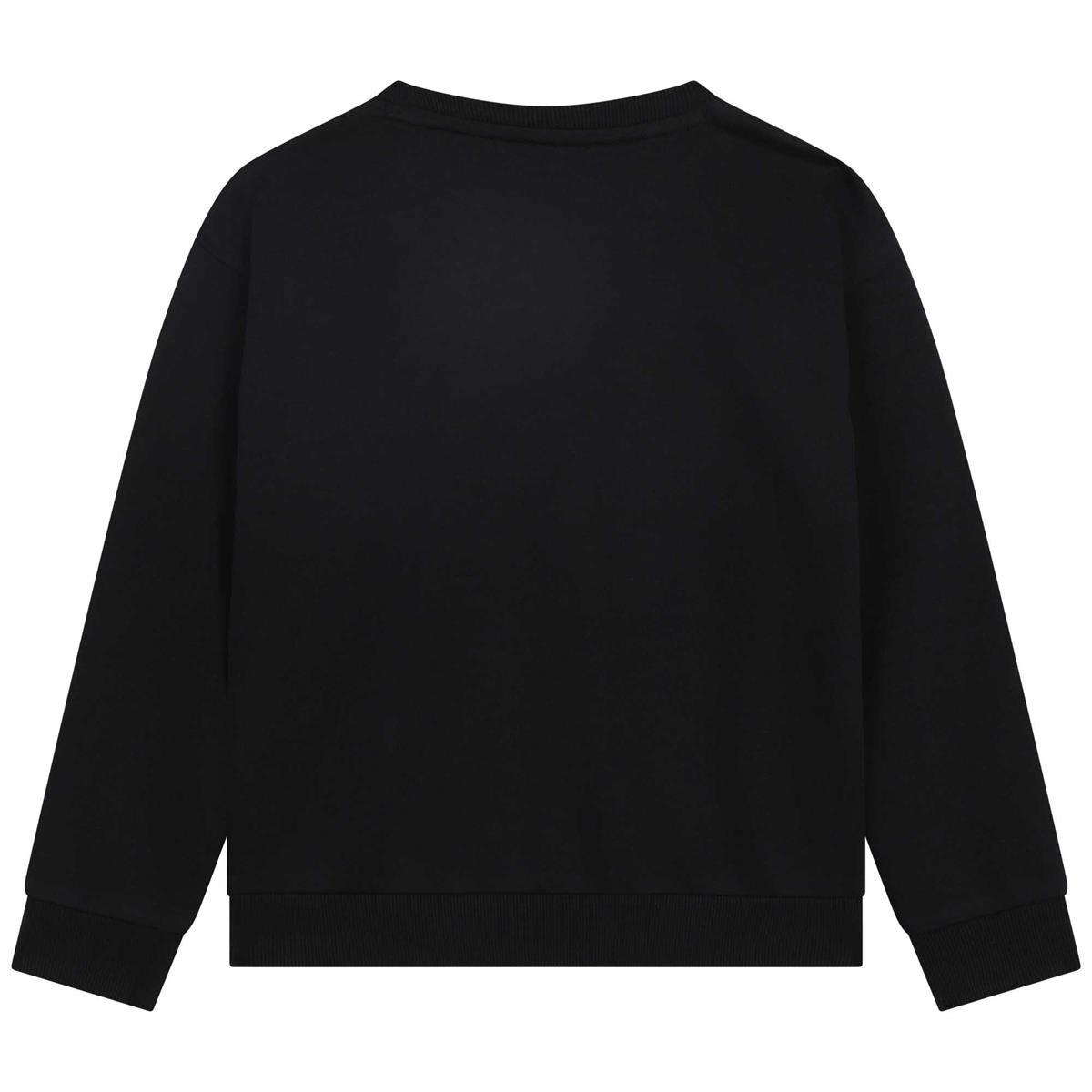 Boys Black Logo Sweatshirt