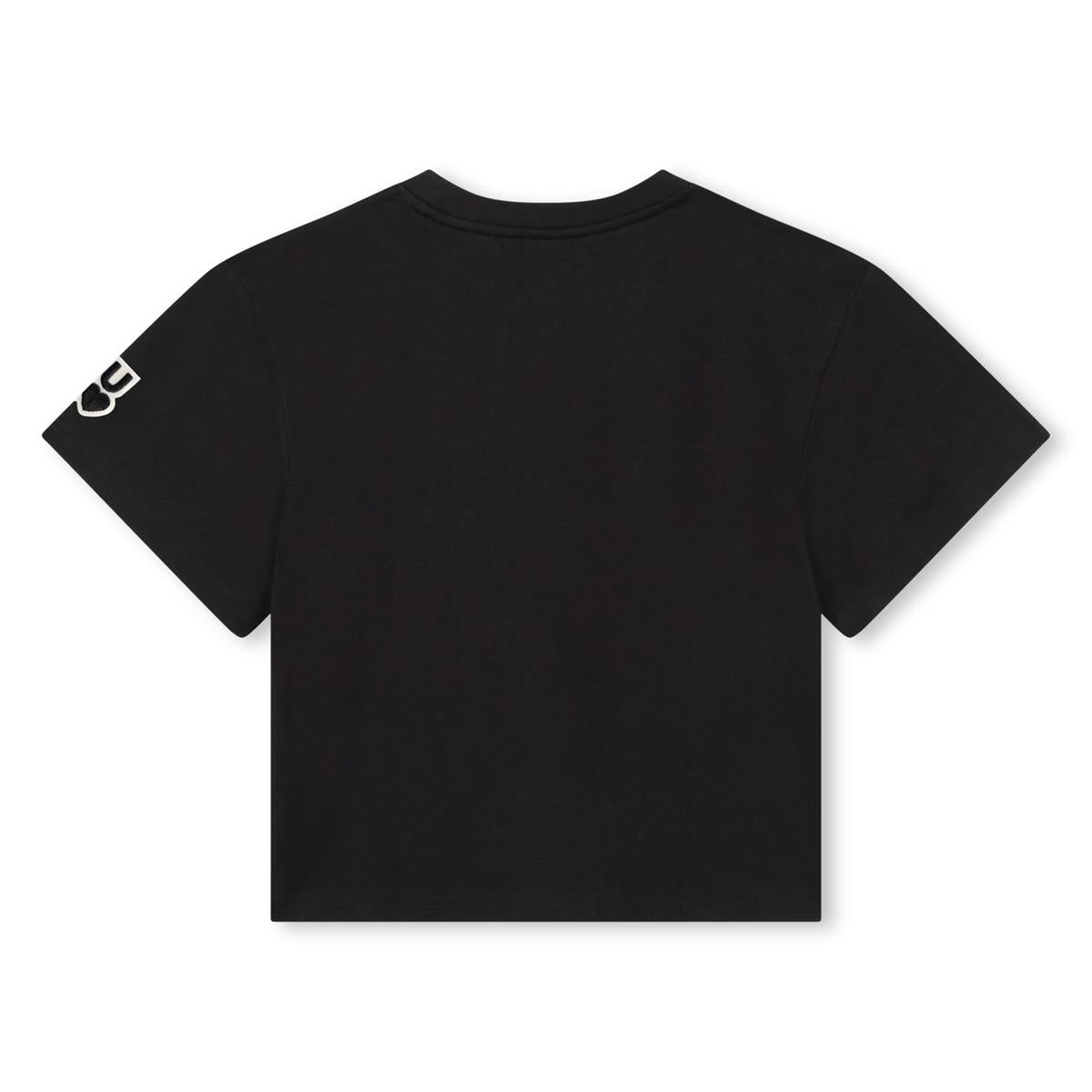 Girls Black Logo T-Shirt