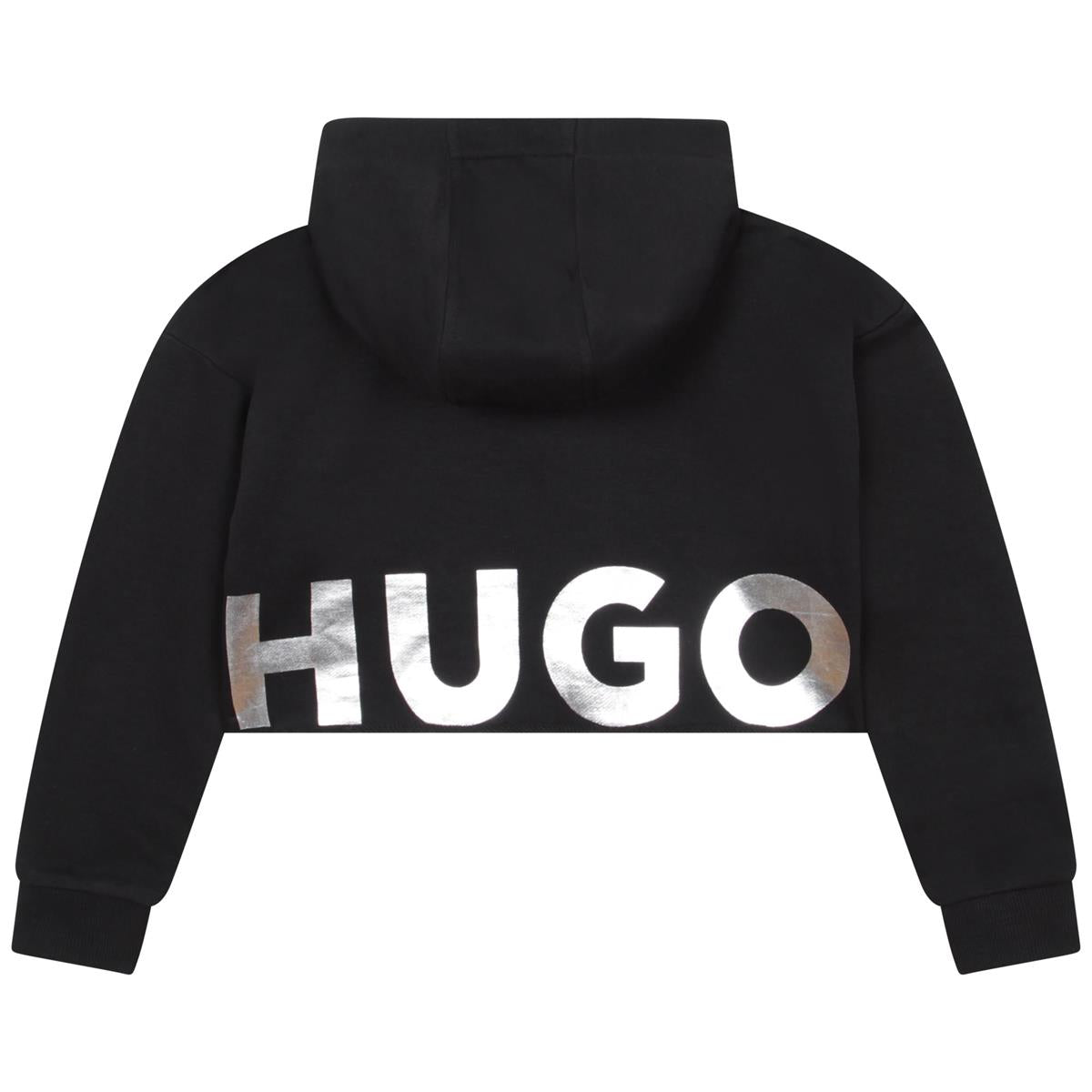 Girls Black Logo Sweatshirt