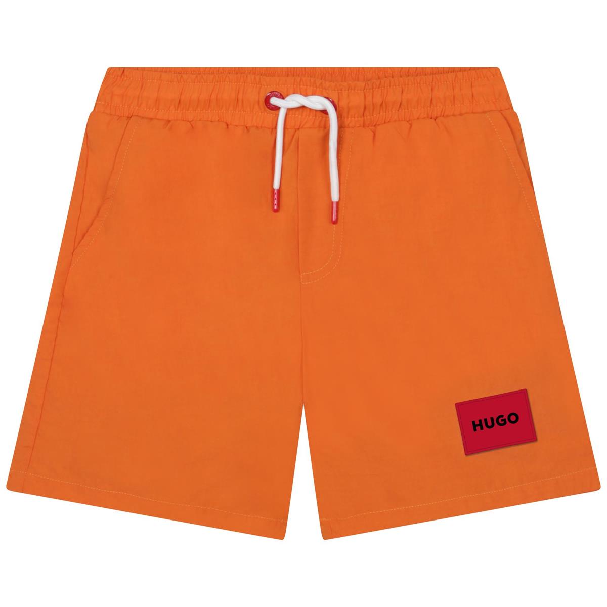 Boys Orange Swim Shorts