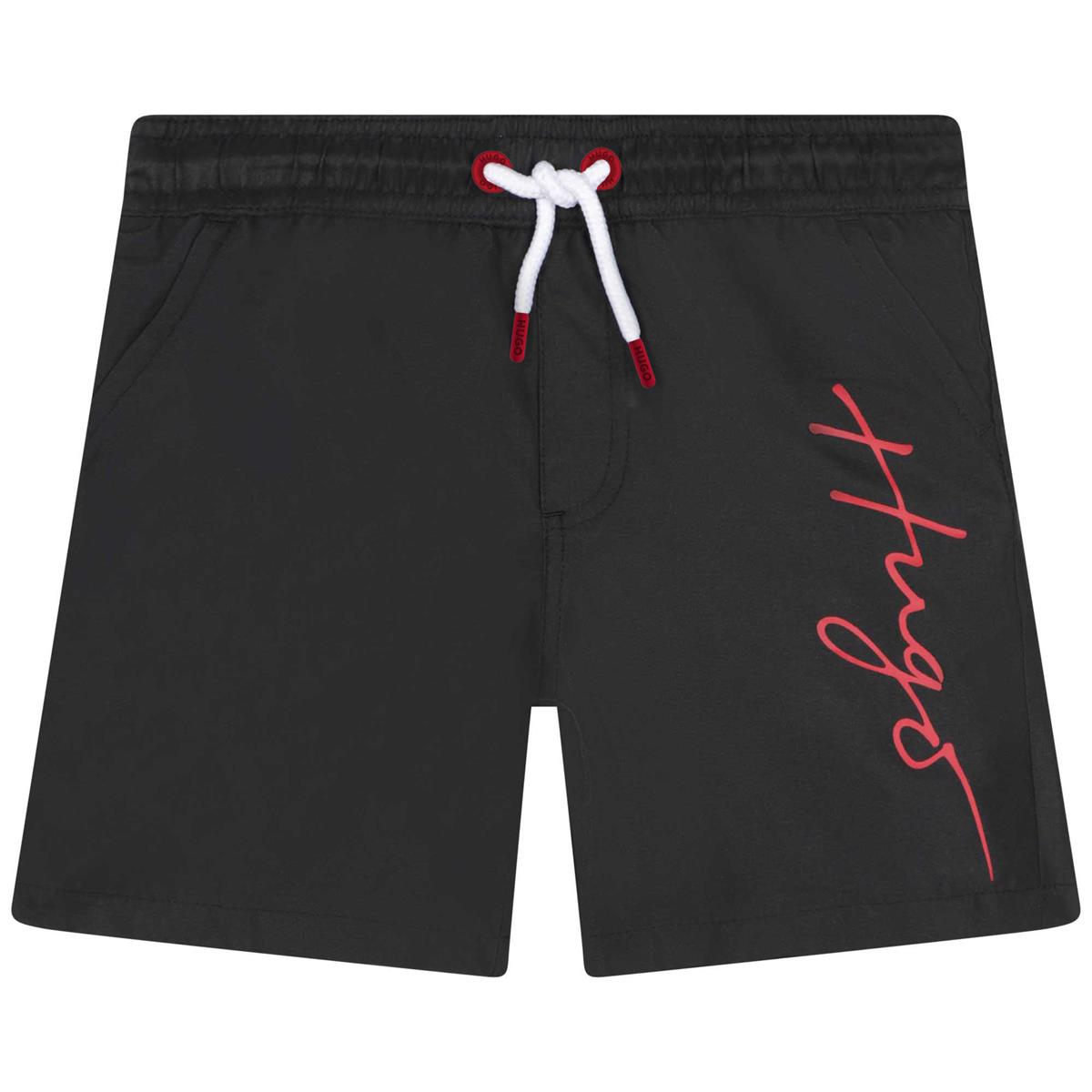 Boys Black Swim Shorts