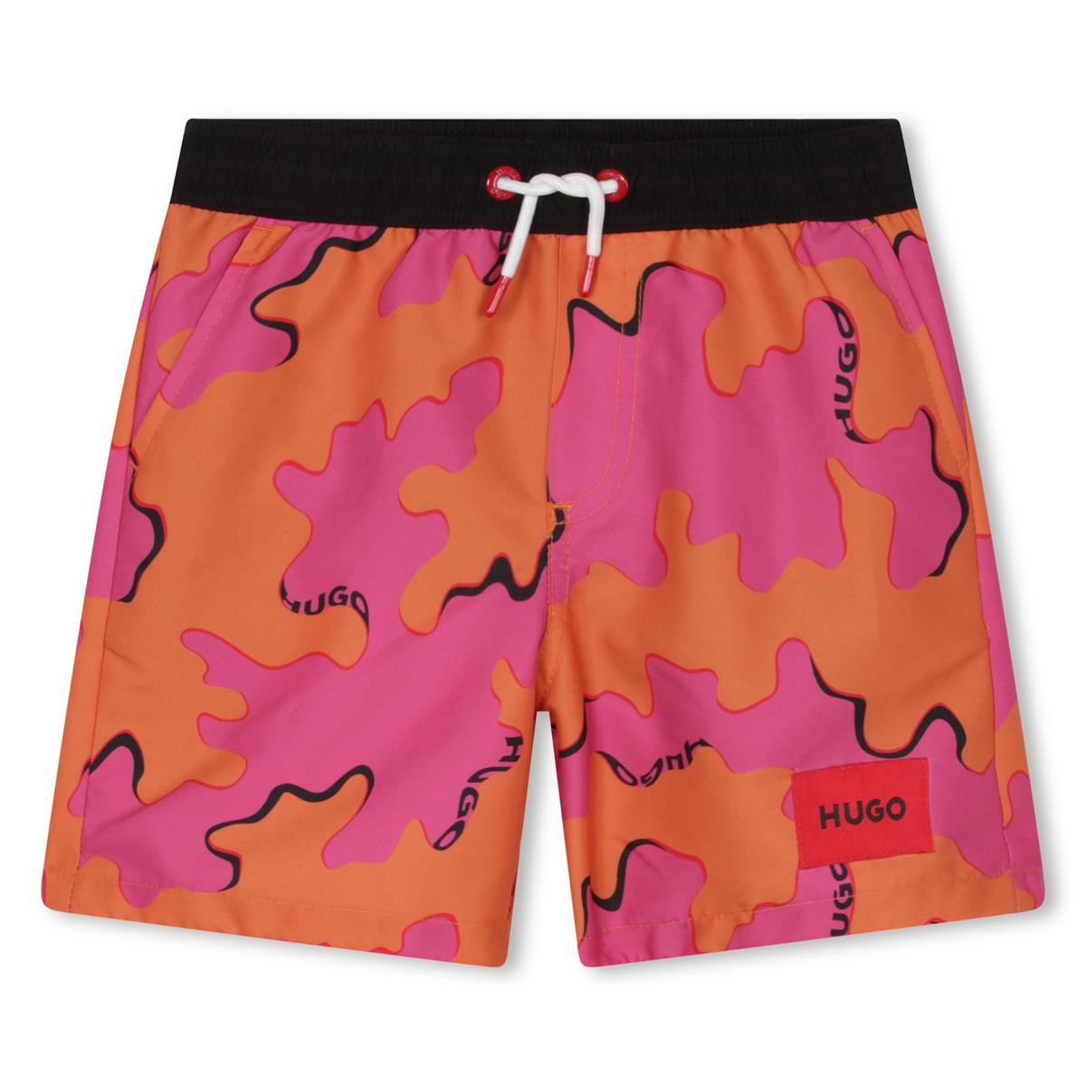 Boys Pink Swim Shorts