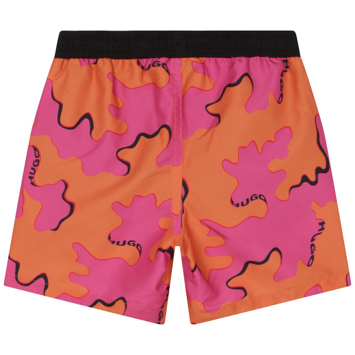 Boys Pink Swim Shorts