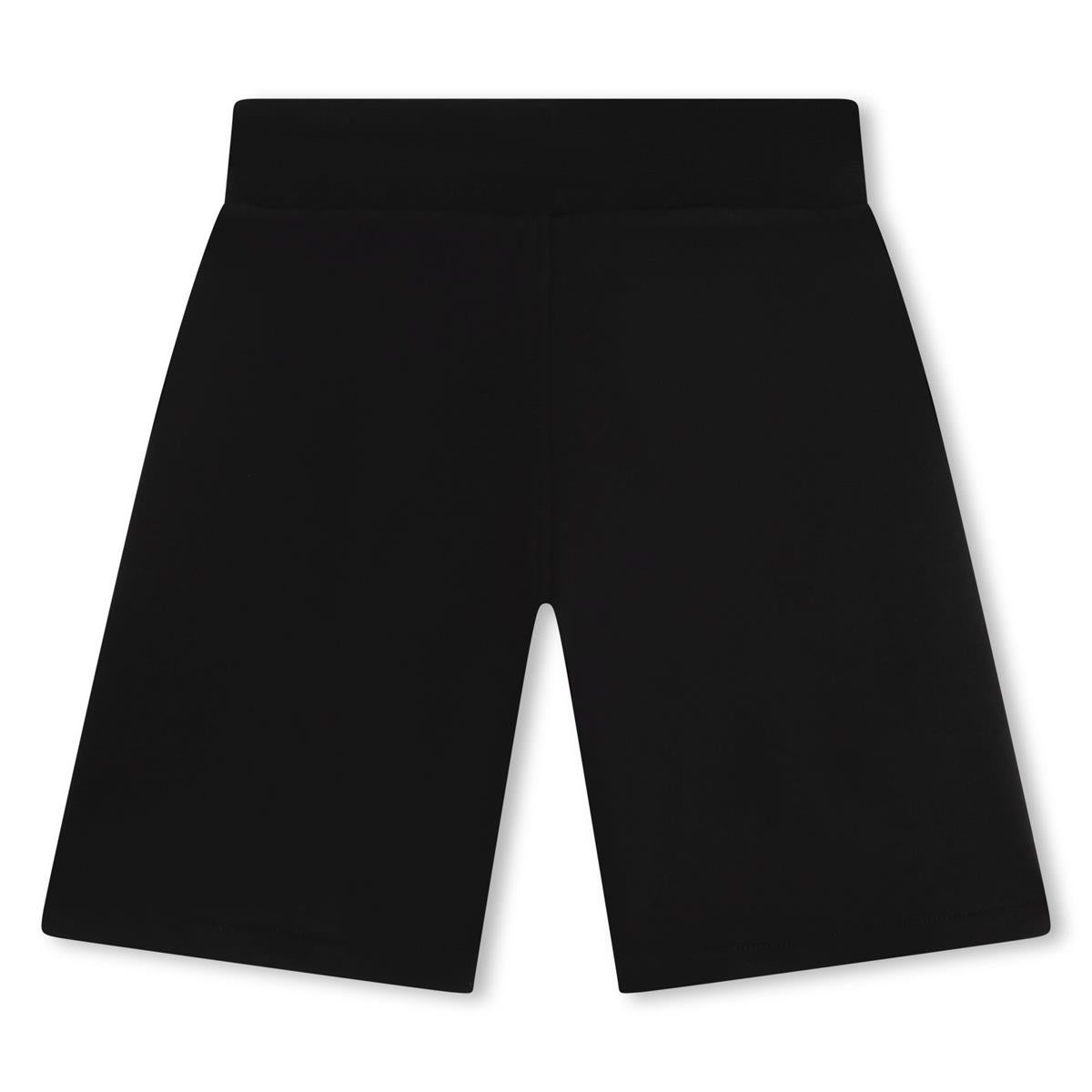 Boys Black Logo Shorts