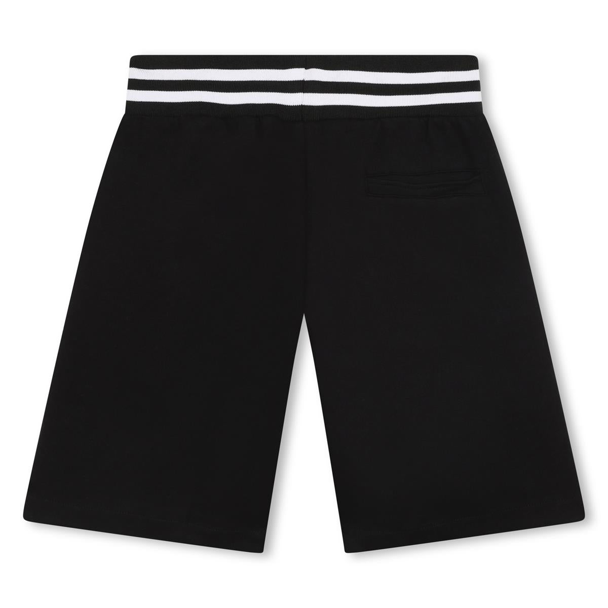 Boys Black Logo Shorts