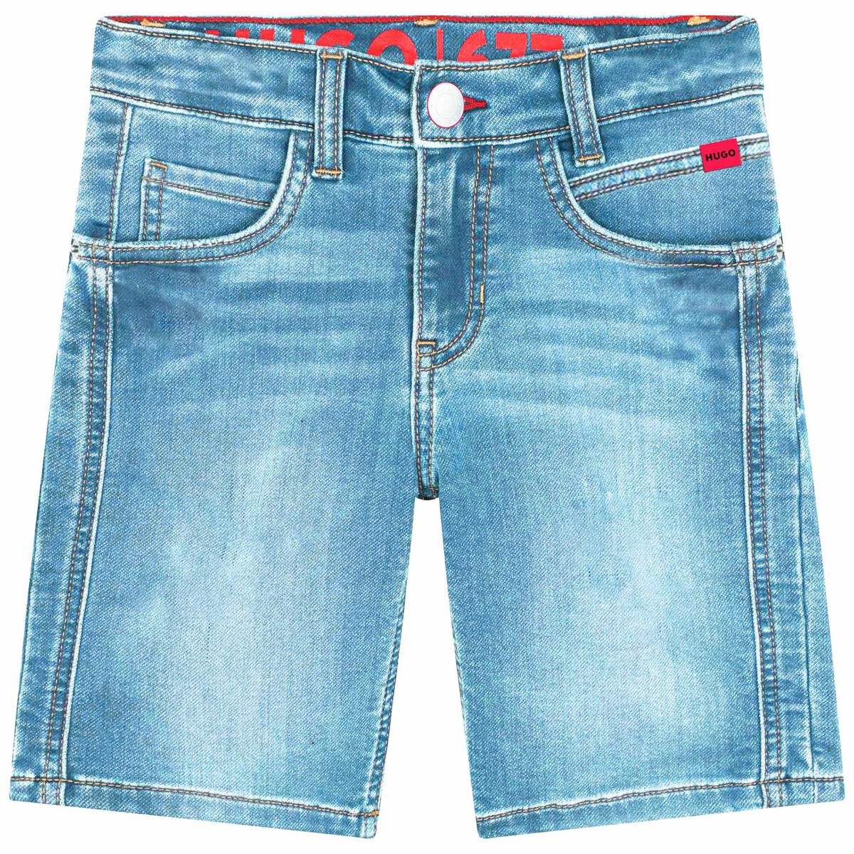 Boys Blue Denim Shorts