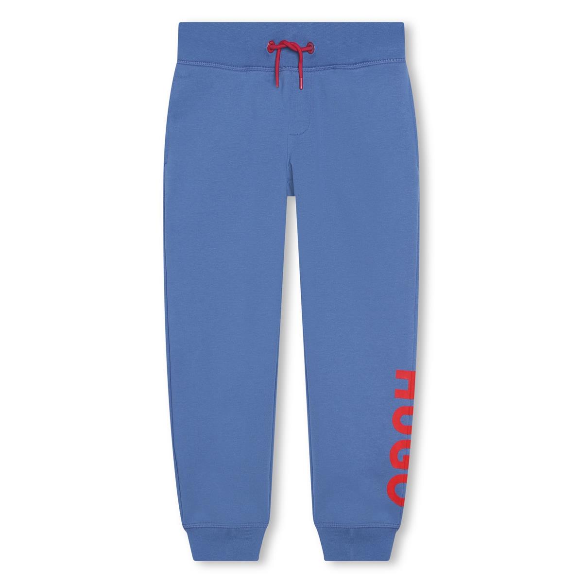 Boys Blue Logo Trousers