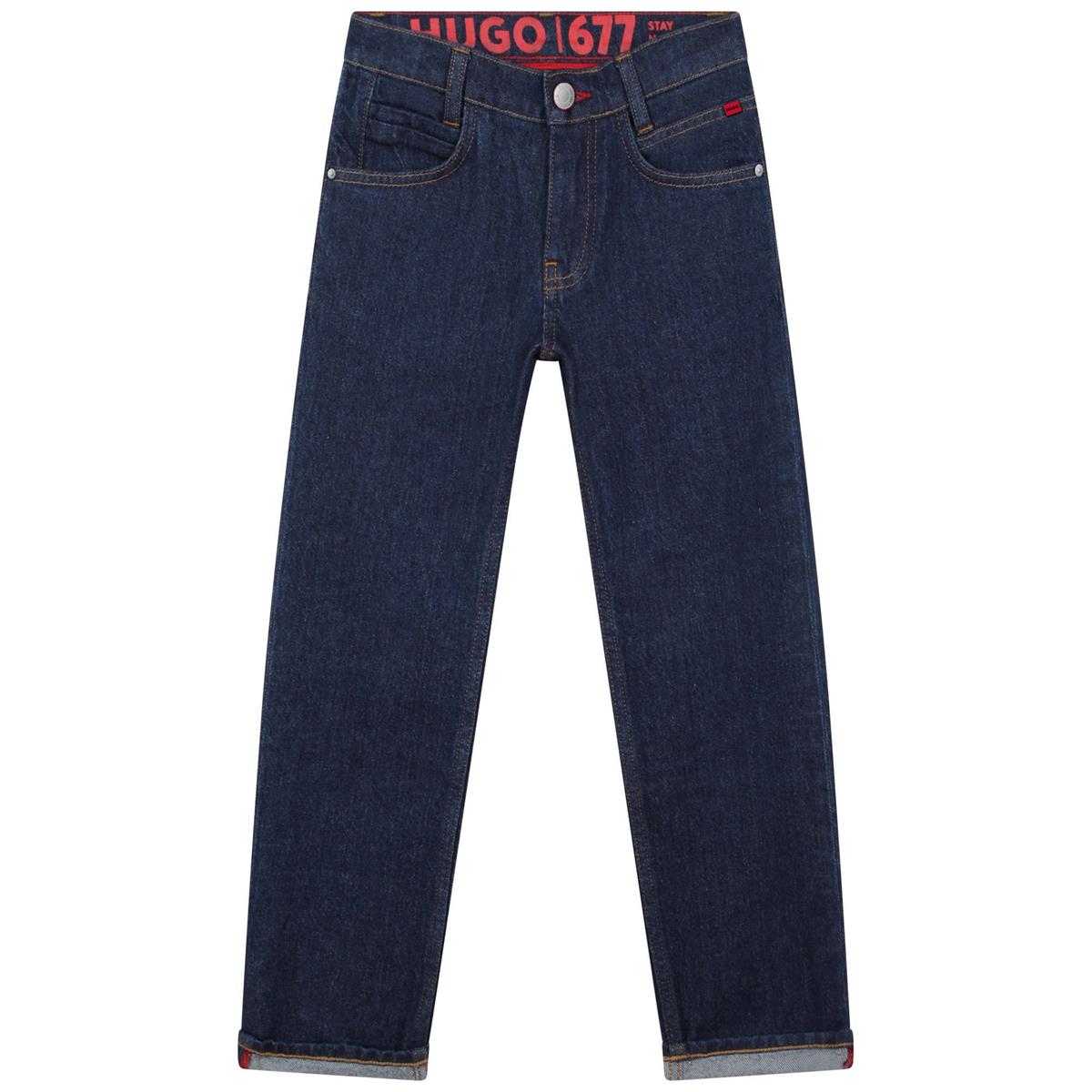 Boys Blue Denim Trousers