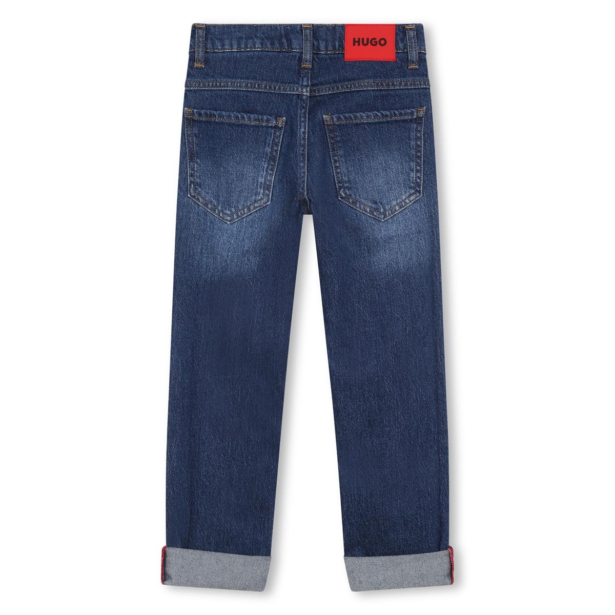 Boys Blue Denim Trousers