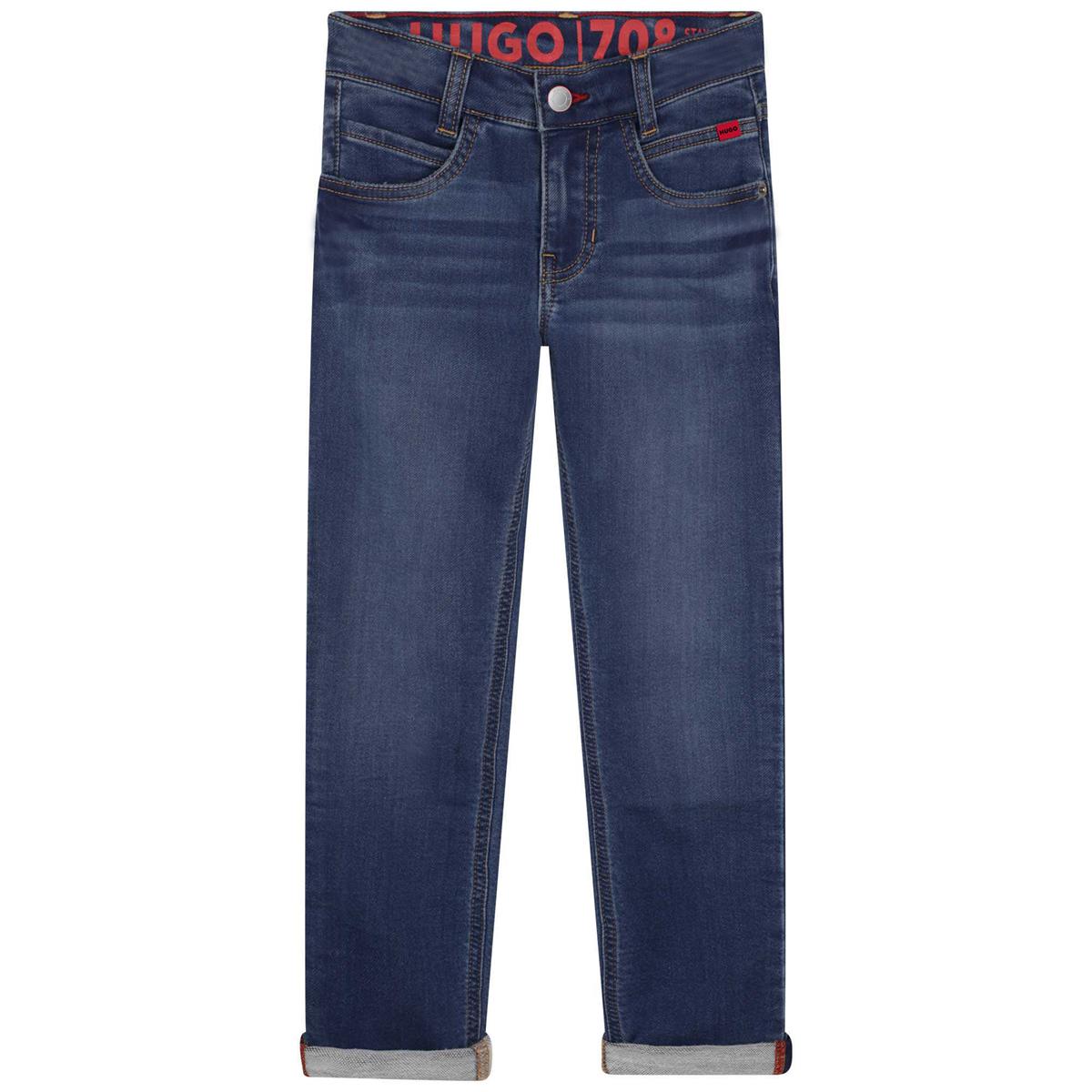 Boys Blue Denim Trousers