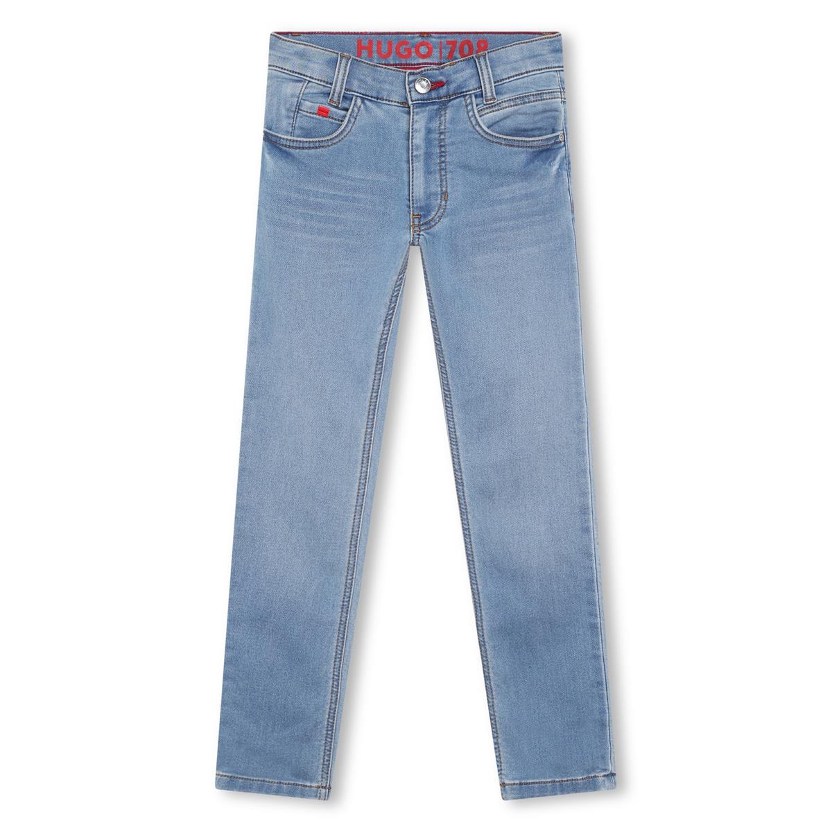 Boys Blue Denim Trousers