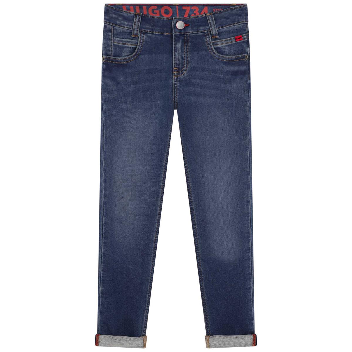 Boys Blue Denim Trousers