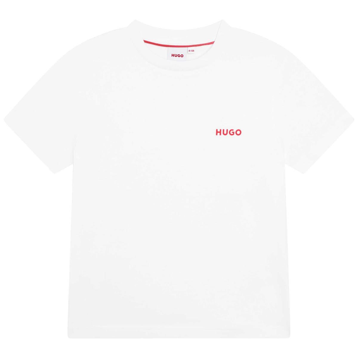 Boys White Logo T-Shirt