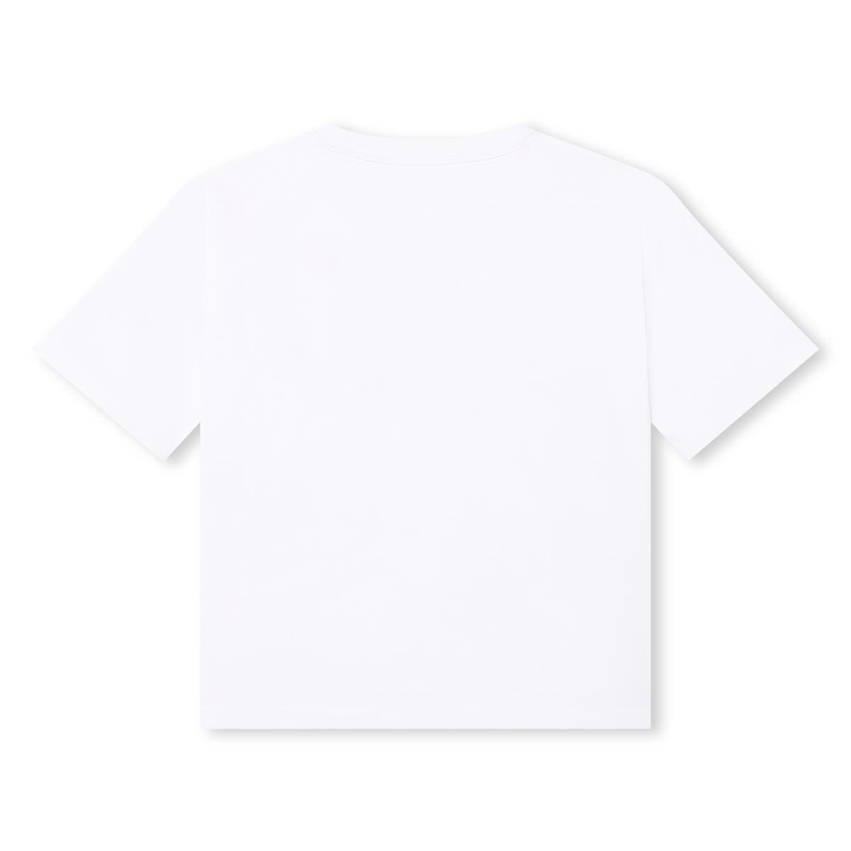 Girls White Logo T-Shirt