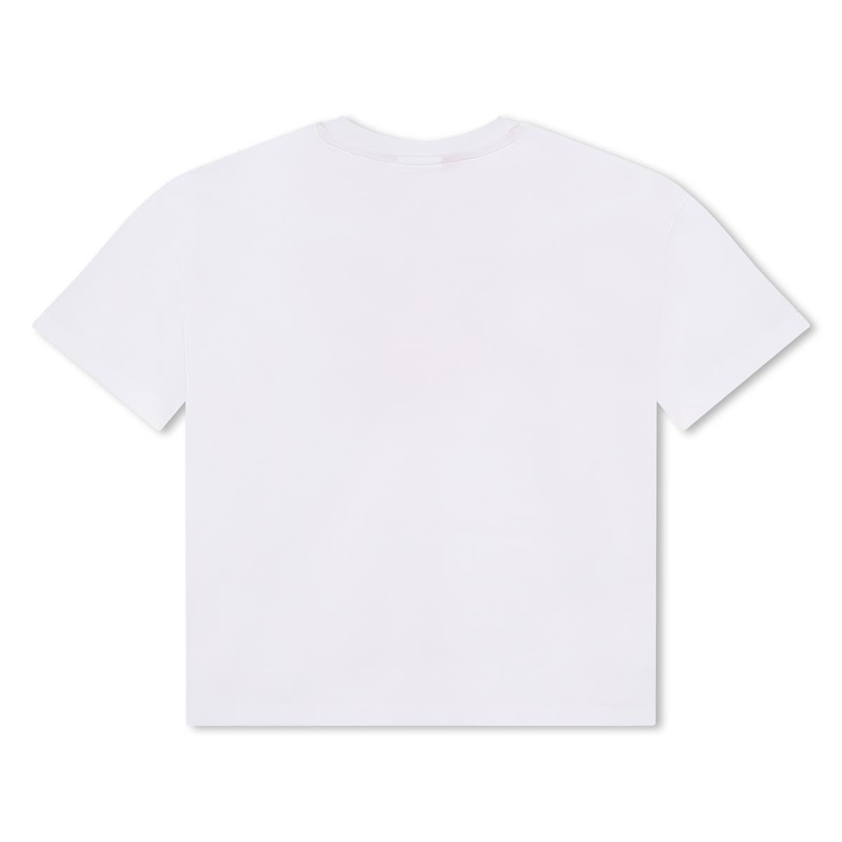 Girls White Logo T-Shirt