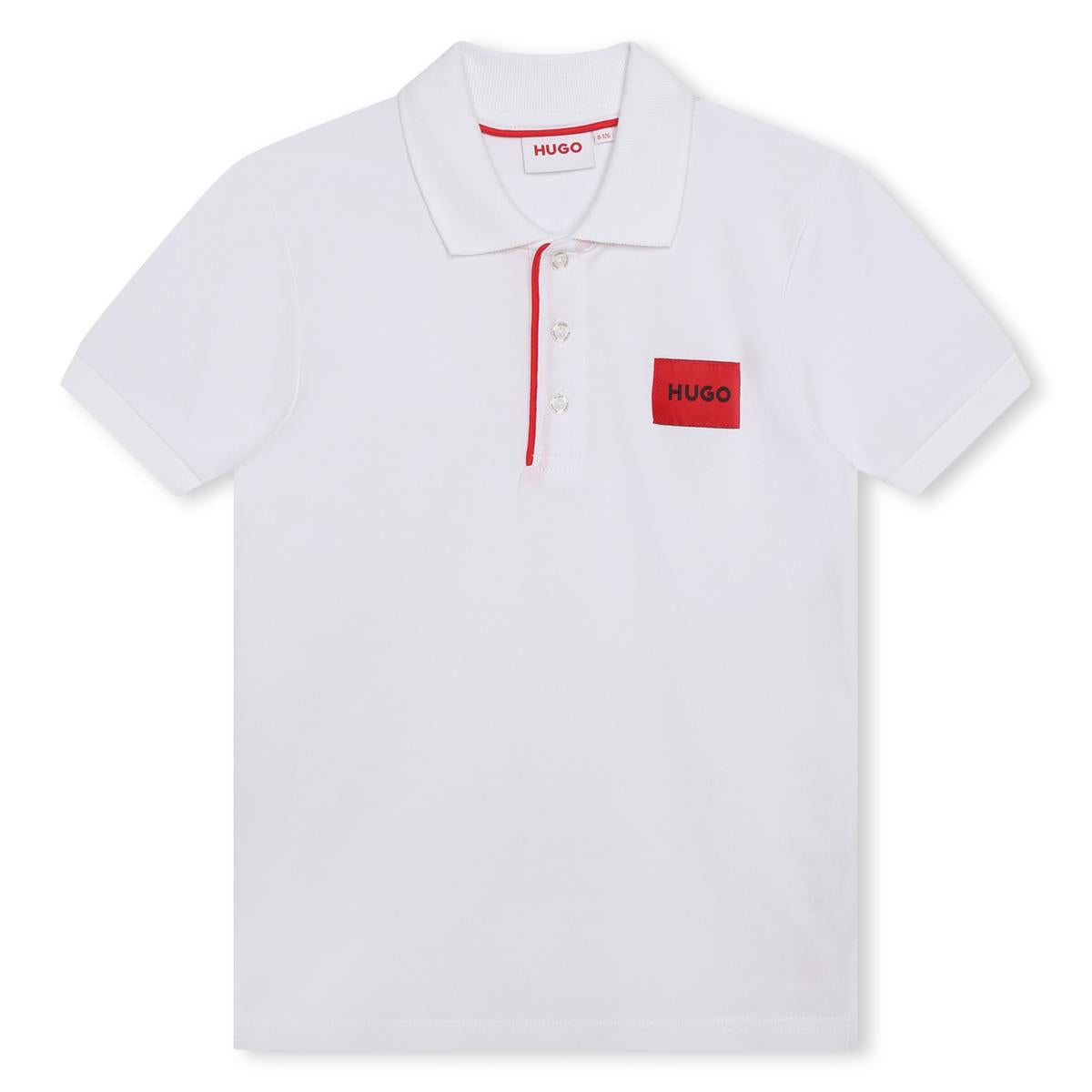 Boys White Polo Shirt