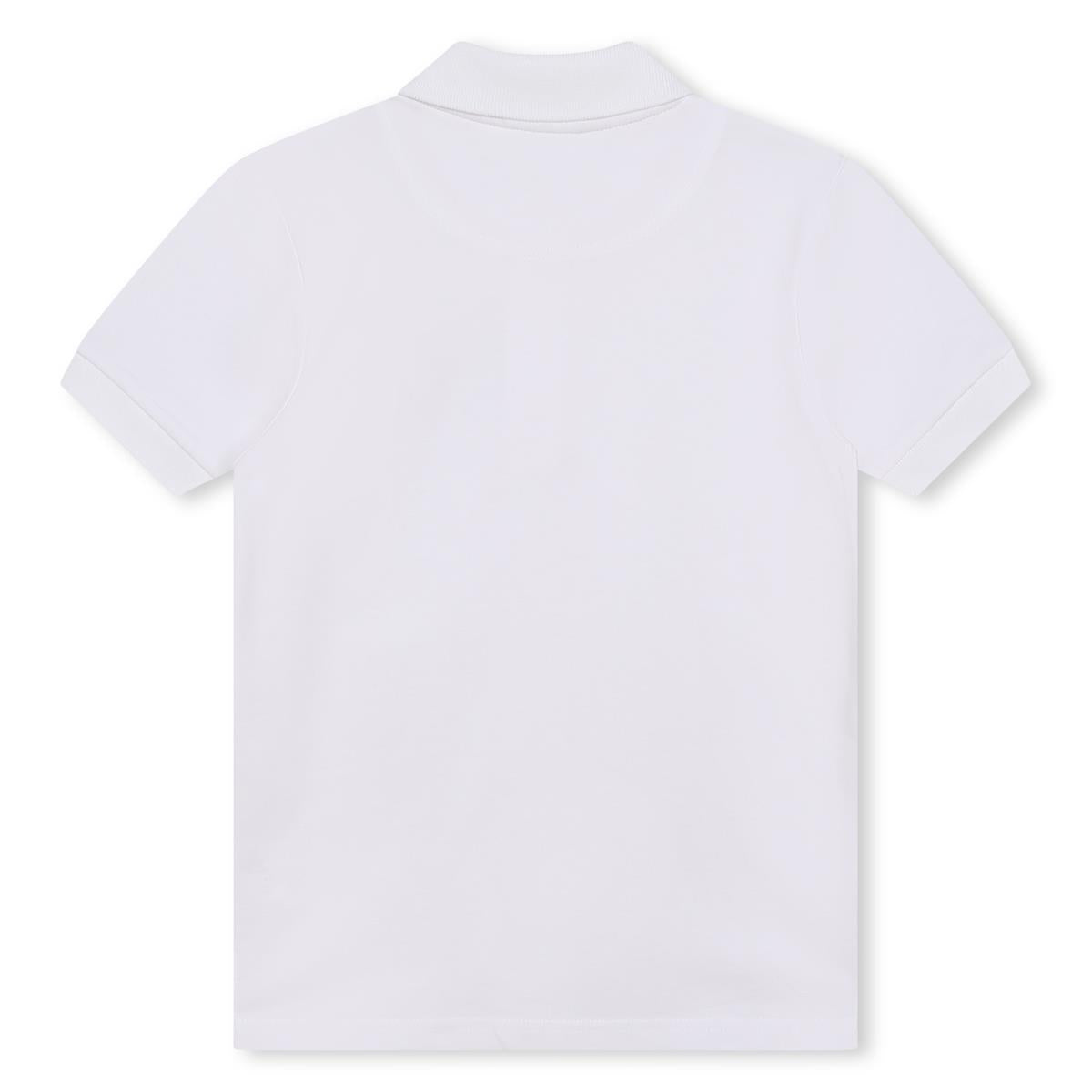 Boys White Polo Shirt