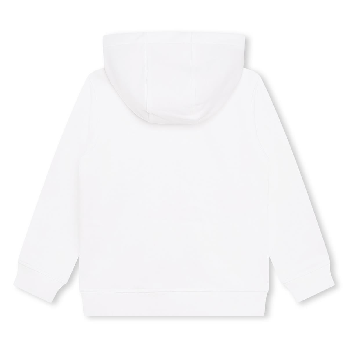 Girls White Logo Sweatshirt