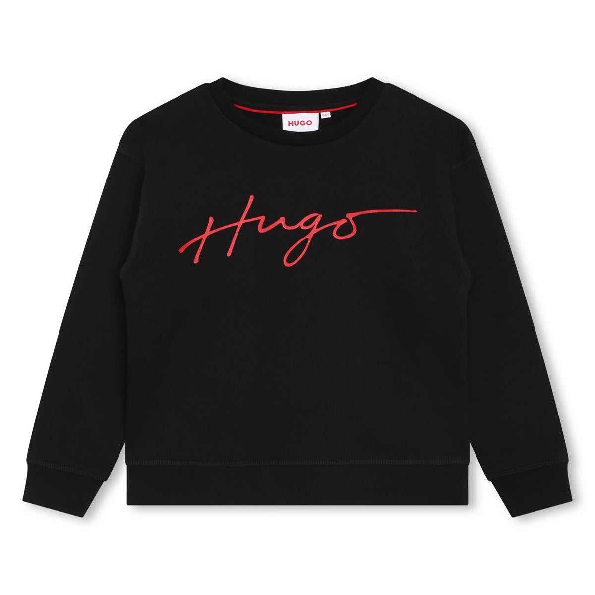 Boys Black Logo Sweatshirt