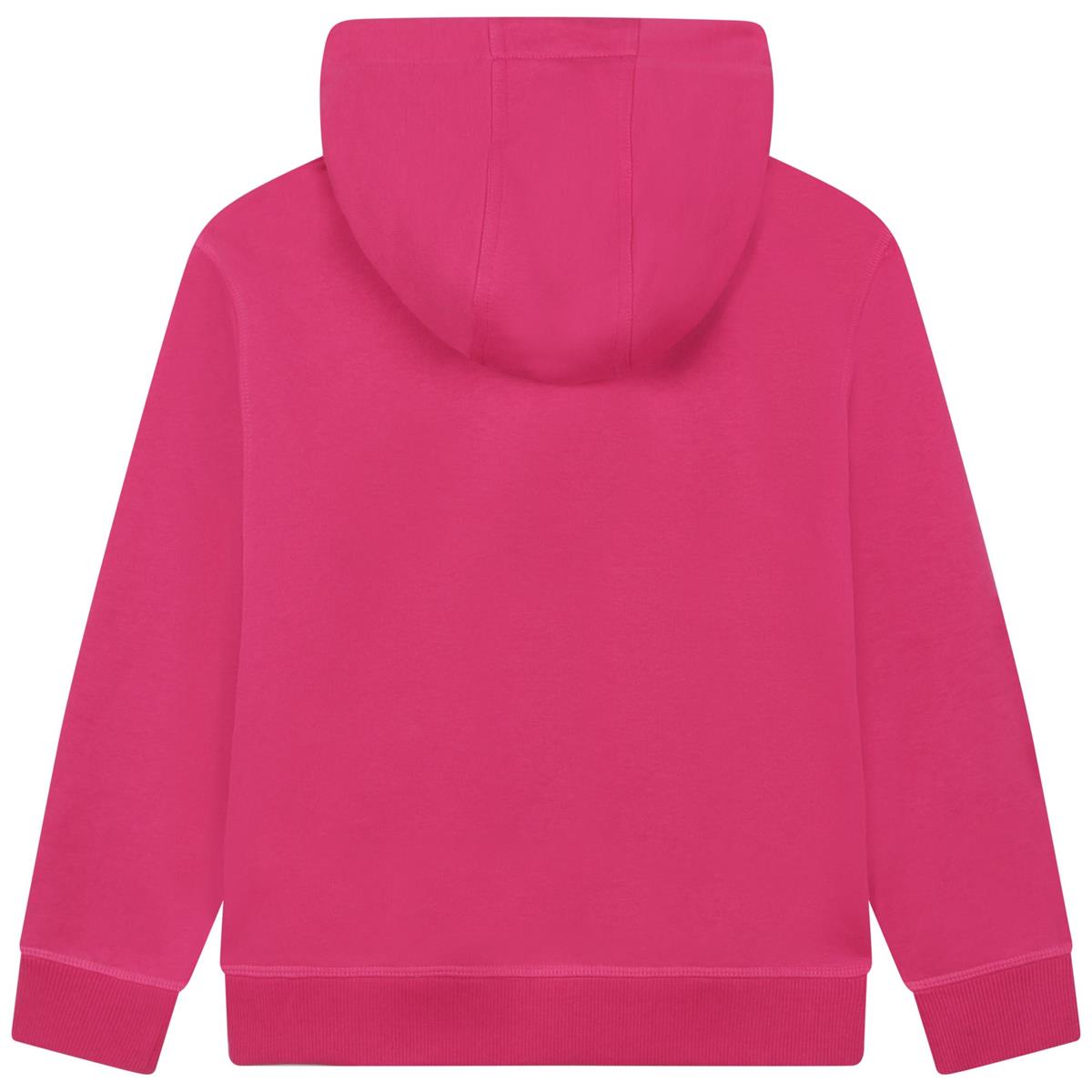 Girls Fuchsia Logo Sweatshirt