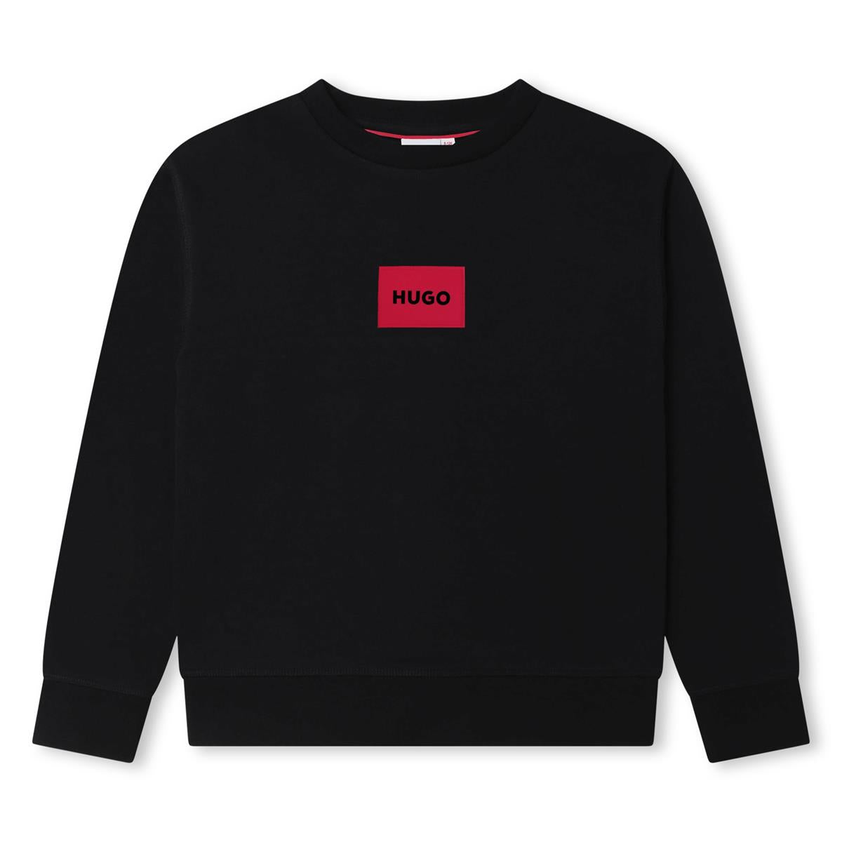 Boys Black Logo Sweatshirt