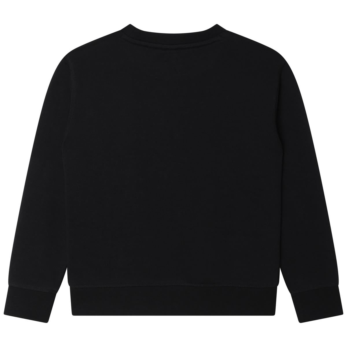 Boys Black Logo Sweatshirt