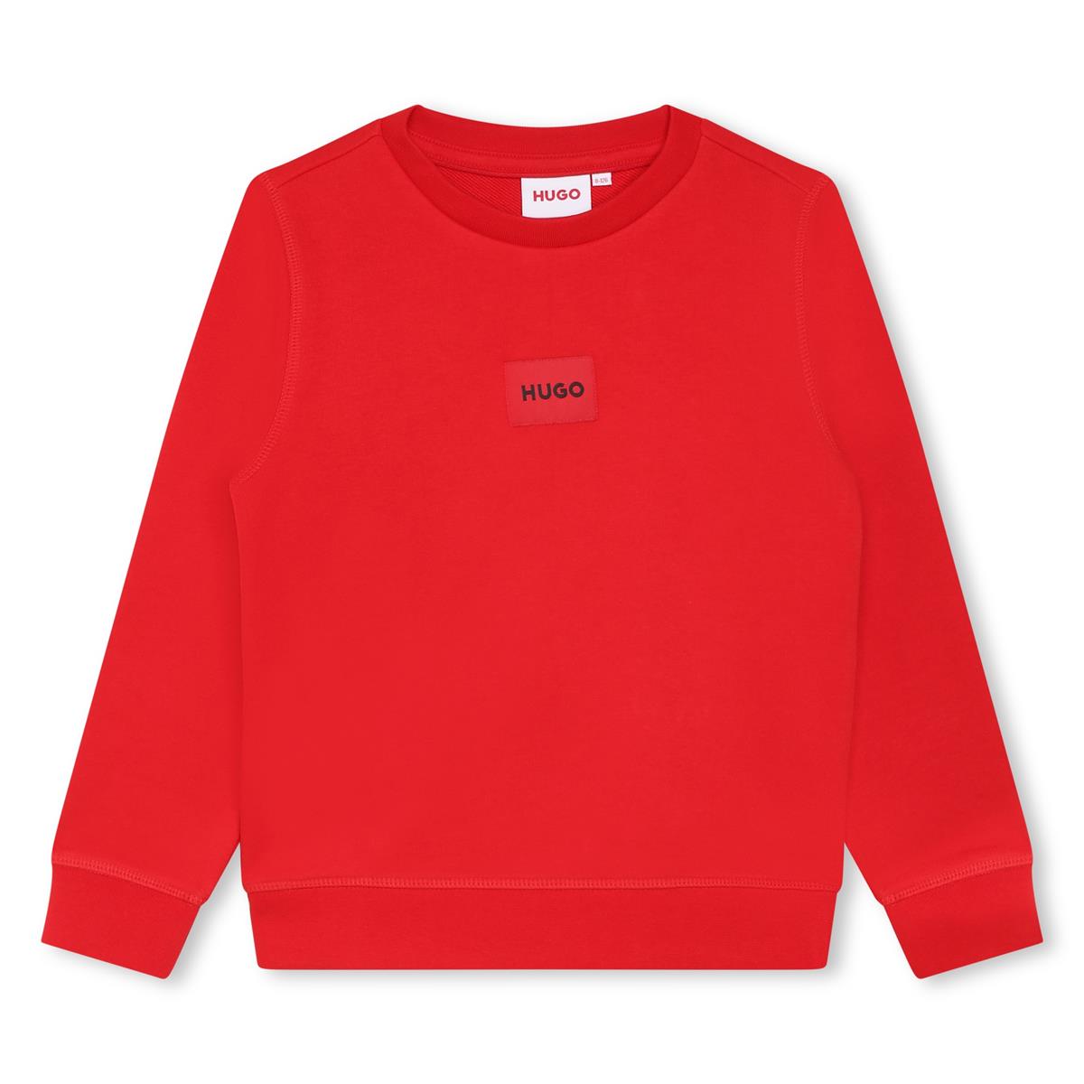 Boys Red Logo Sweatshirt