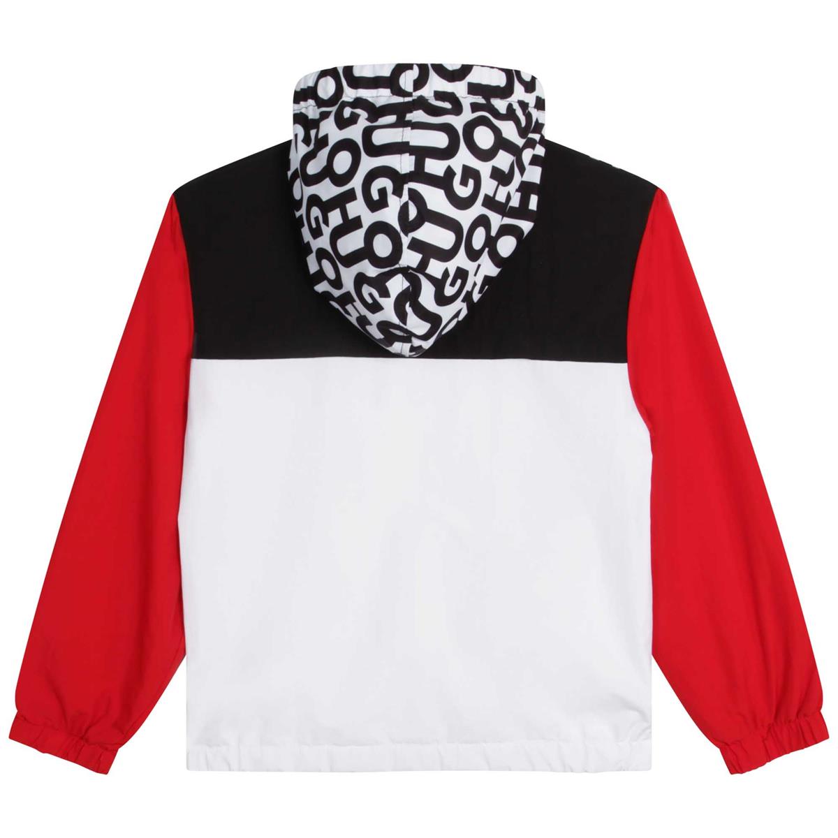 Boys Red Zip-Up Jacket