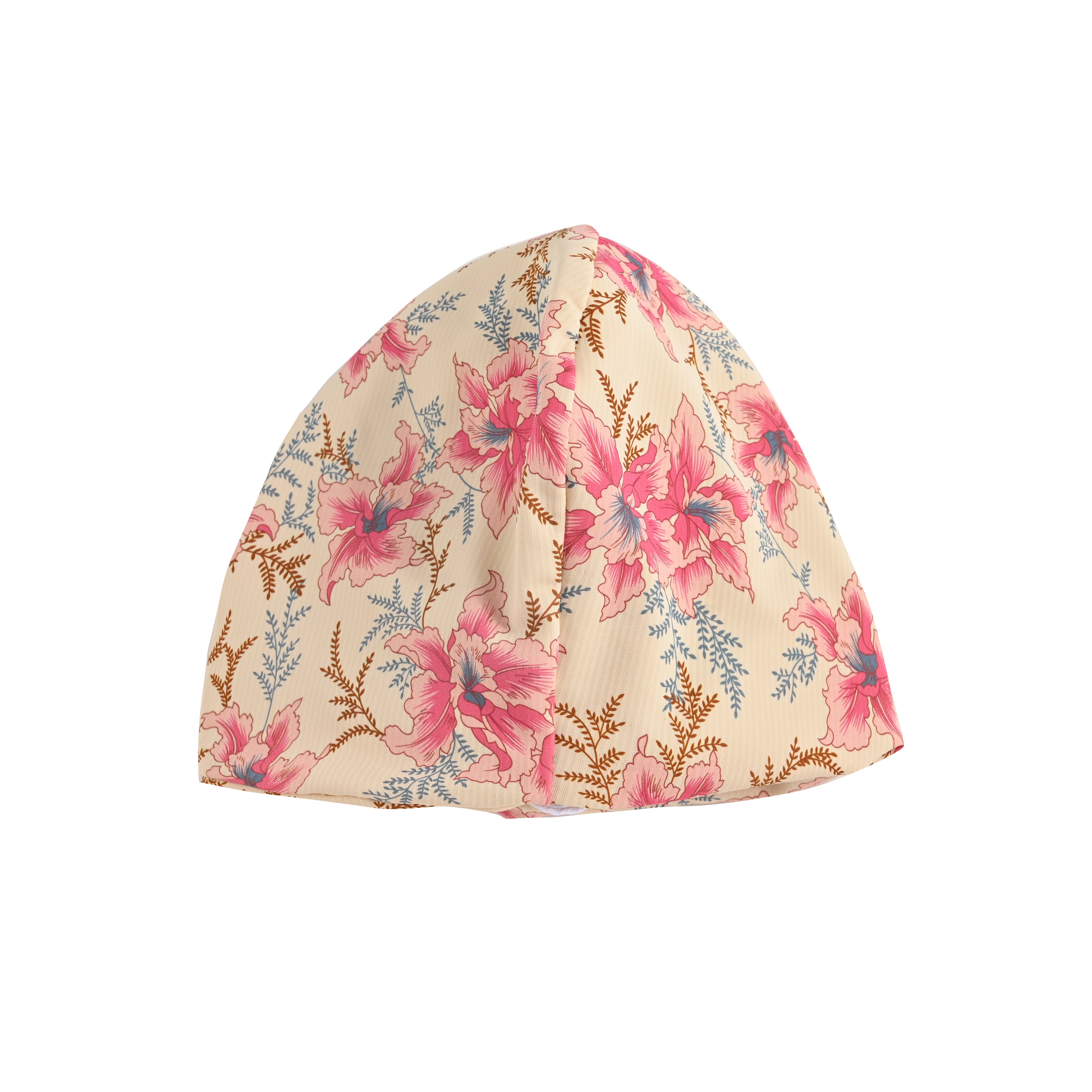 Girls Pink Flower Turban