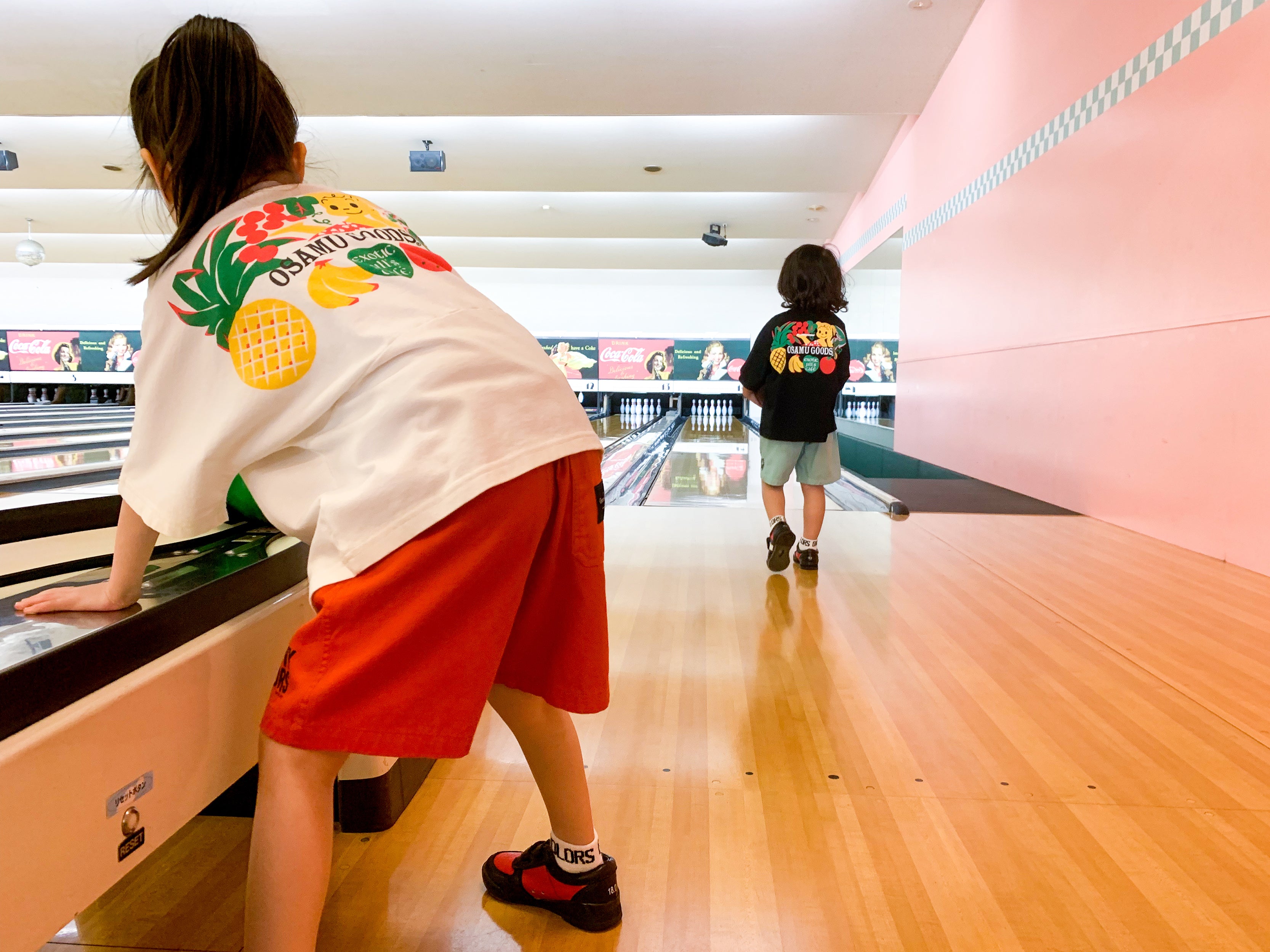 Boys & Girls Orange Shorts