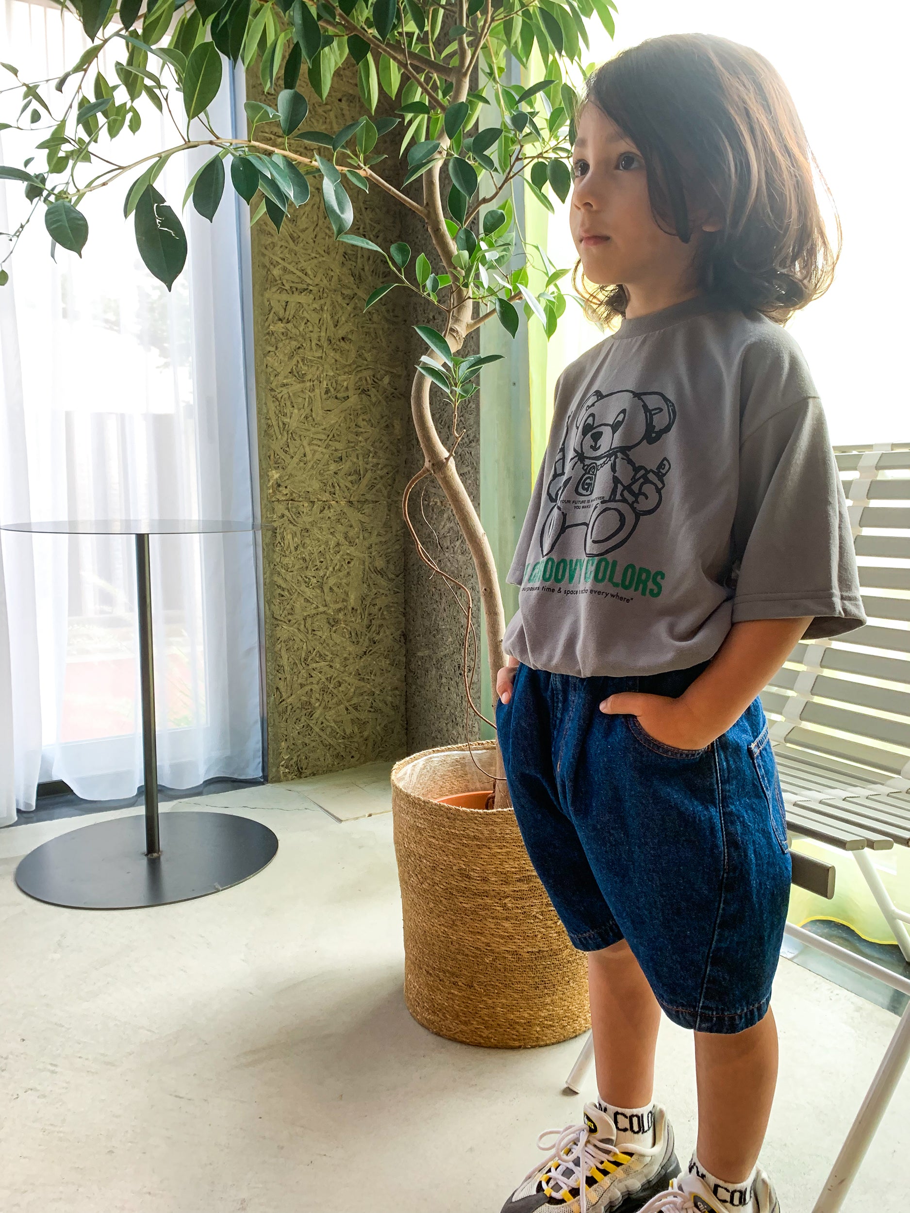 Boys & Girls Navy Shorts