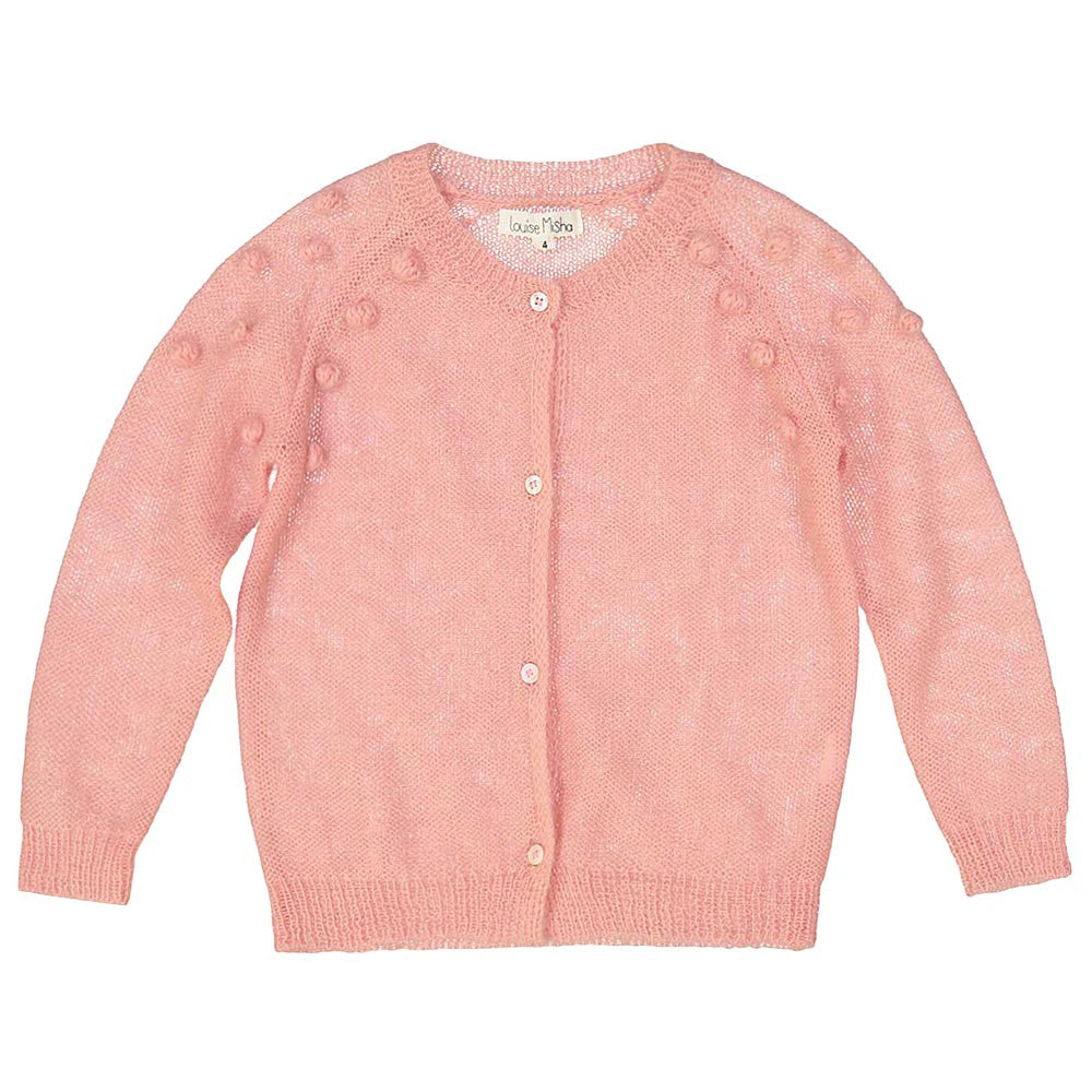 Girls Pink "Esmeralda" Cardigan