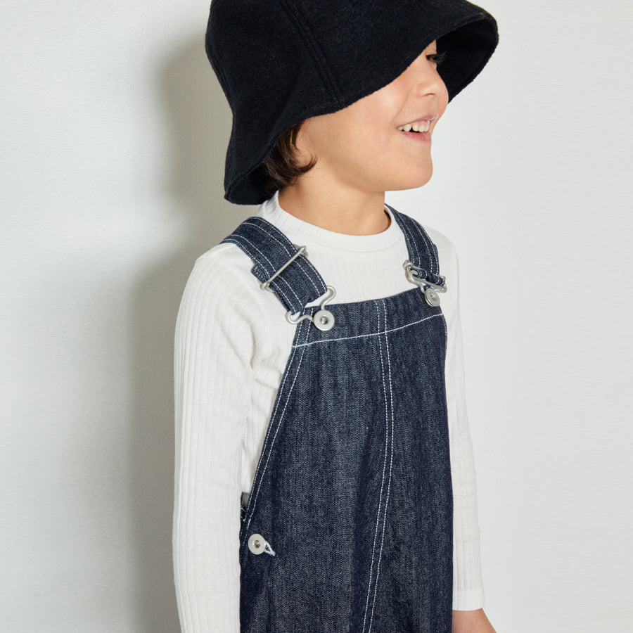 Boys & Girls Navy Denim Trousers