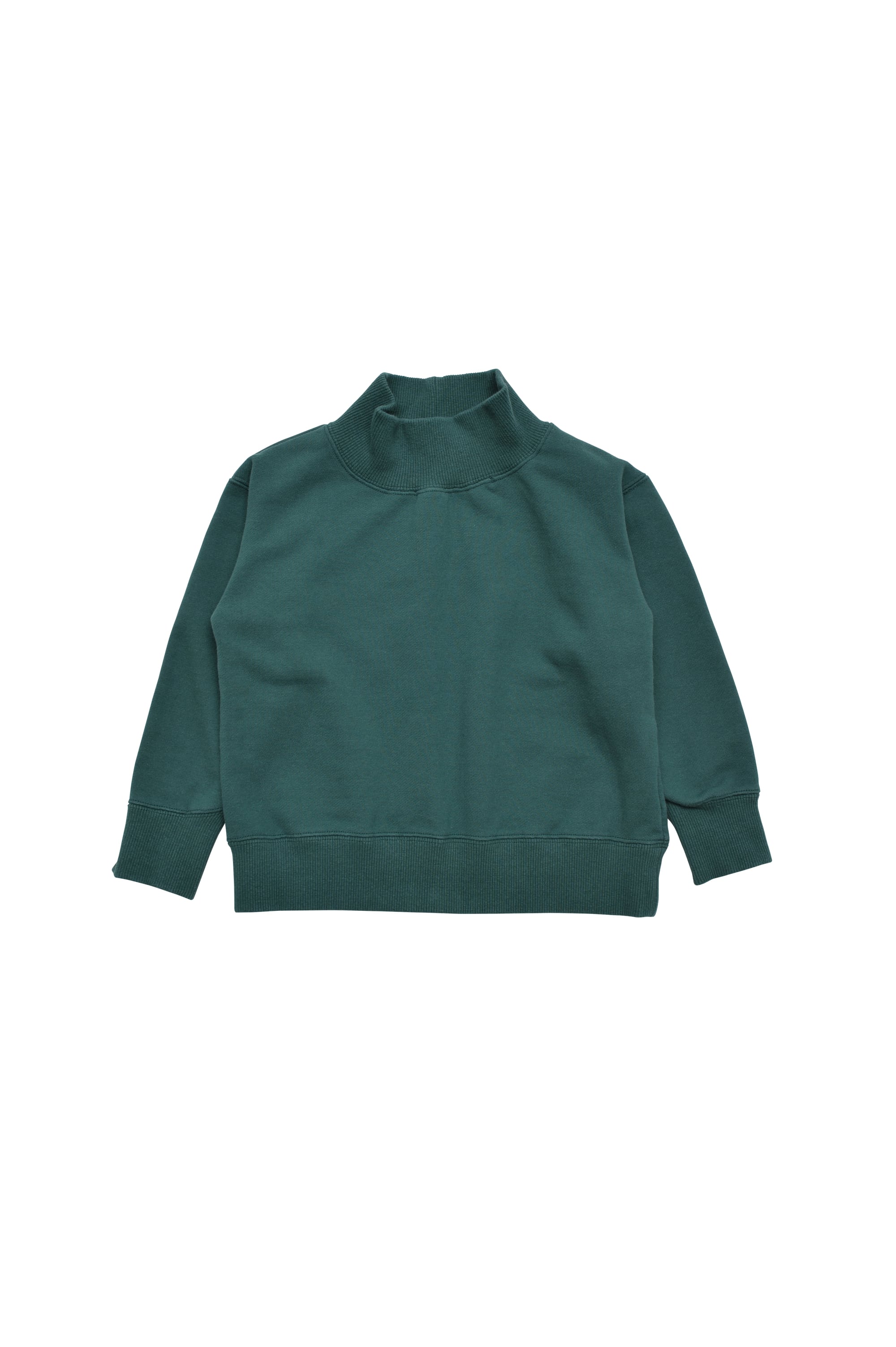 Girls Green Turtleneck Sweater