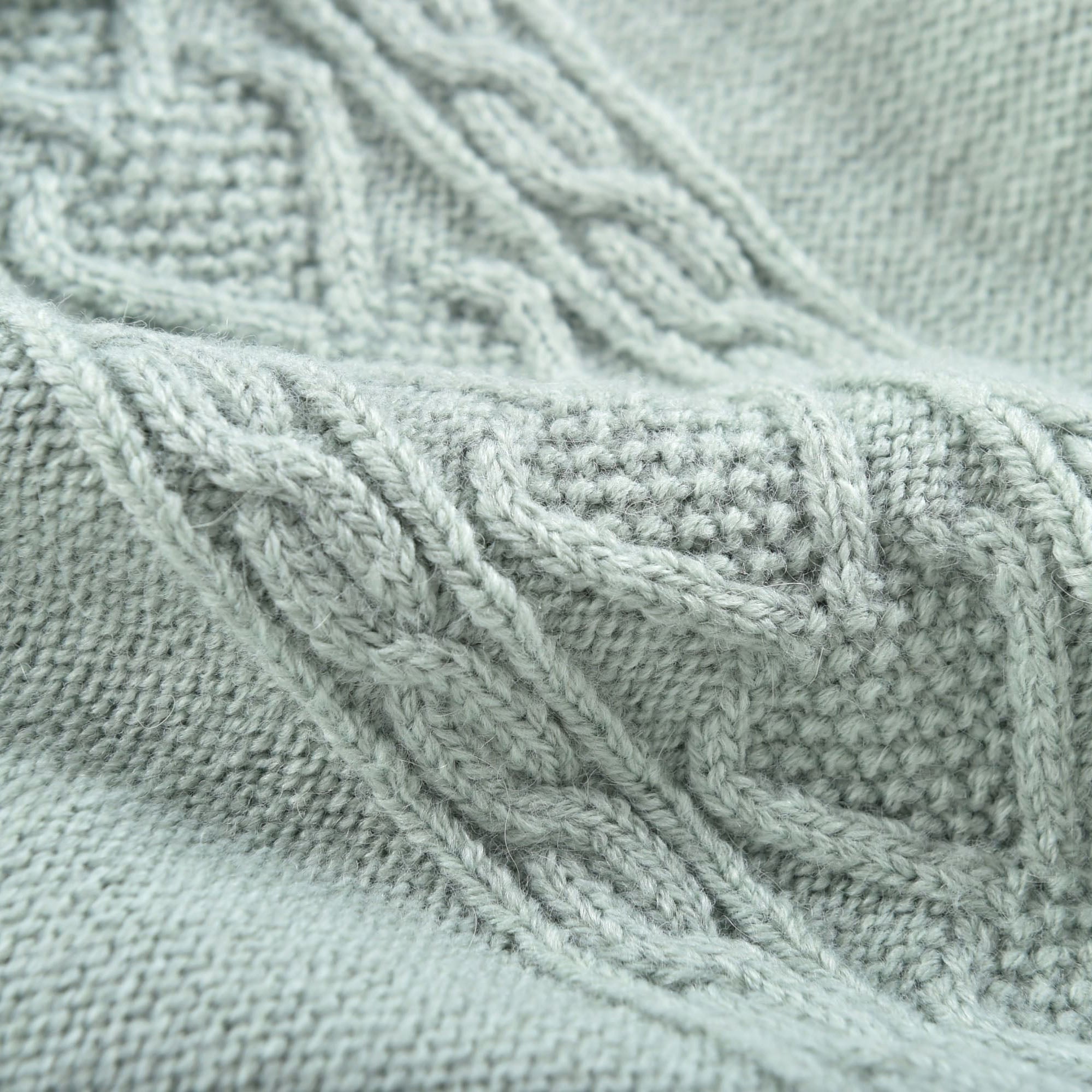 Girls Light Green Sweater