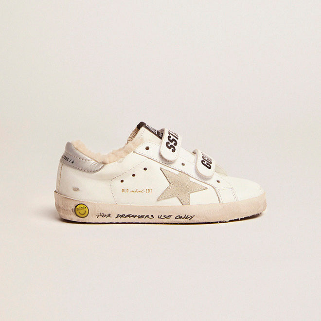 Boys & Girls Silver Star Shoes