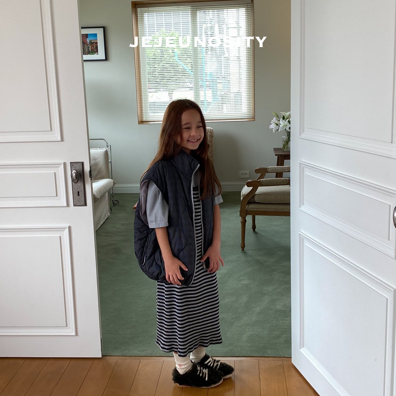 Boys & Girls Charcoal Gilet