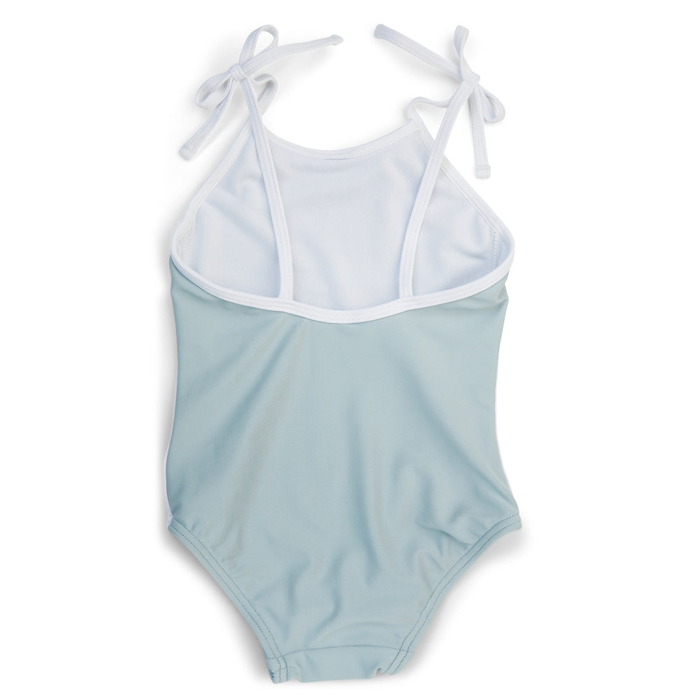 Girls Light Blue Swimsuit