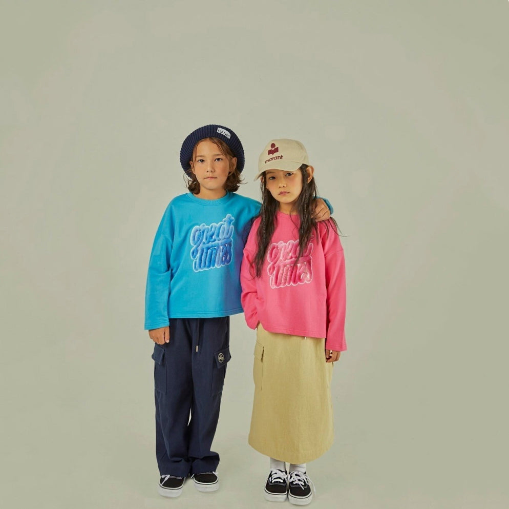 Boys & Girls Pink Cotton T-Shirt