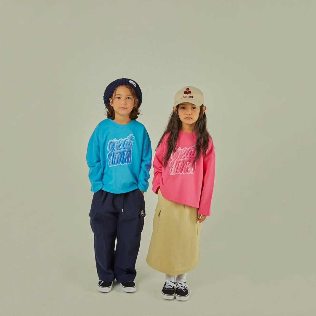 Boys & Girls Pink Cotton T-Shirt