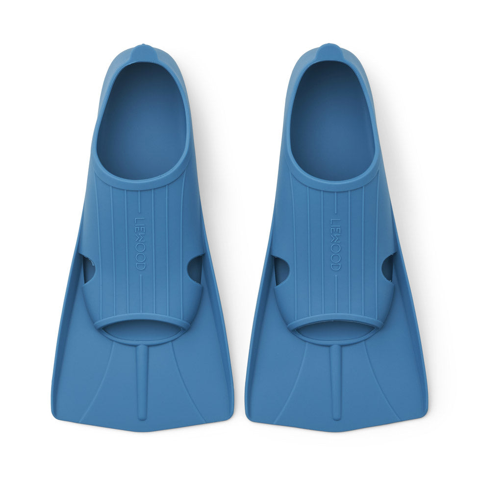 Boys & Girls Blue Swim Fins