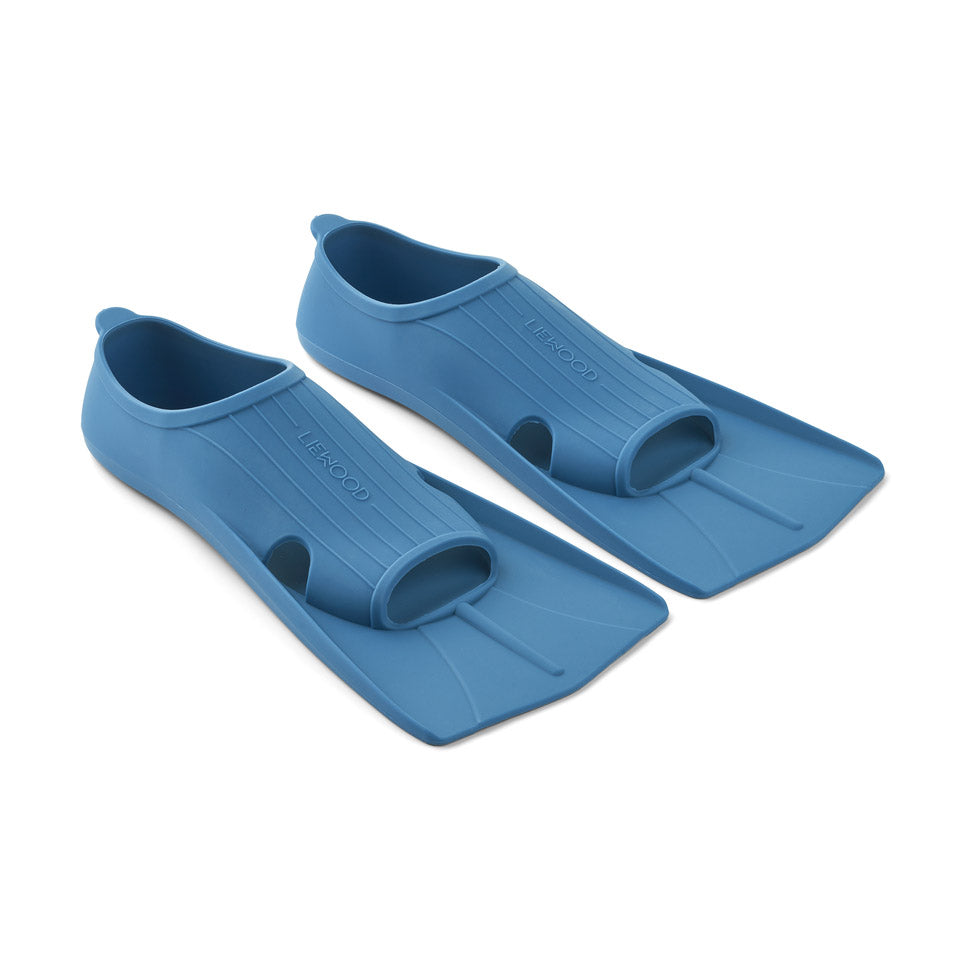 Boys & Girls Blue Swim Fins