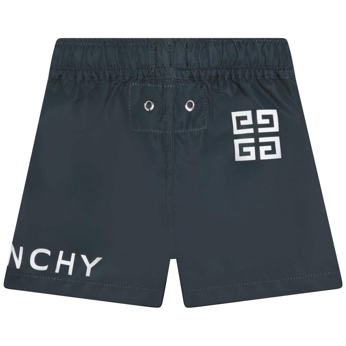 Baby Boys Black Swim Shorts