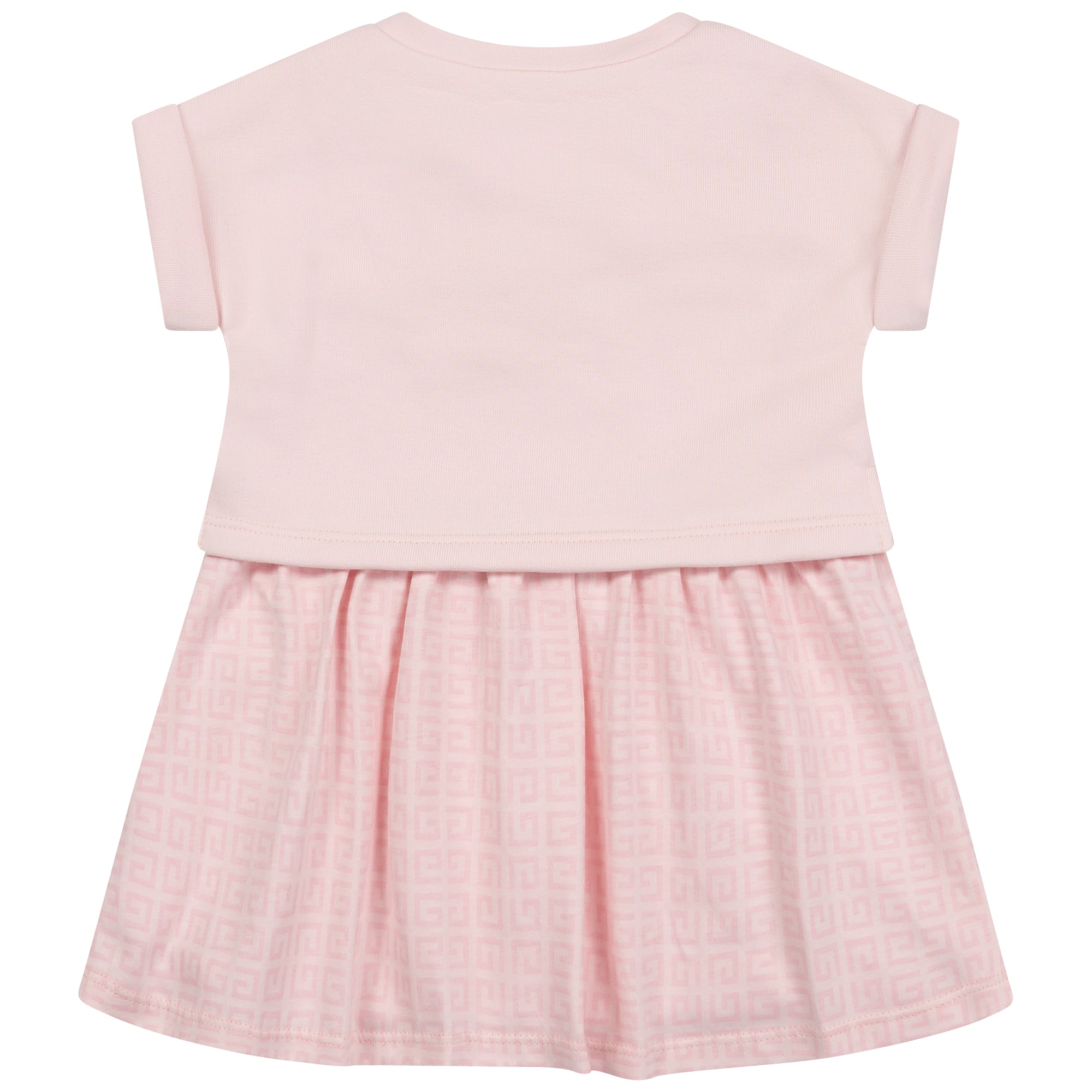 Baby Girls Pink Cotton Dress