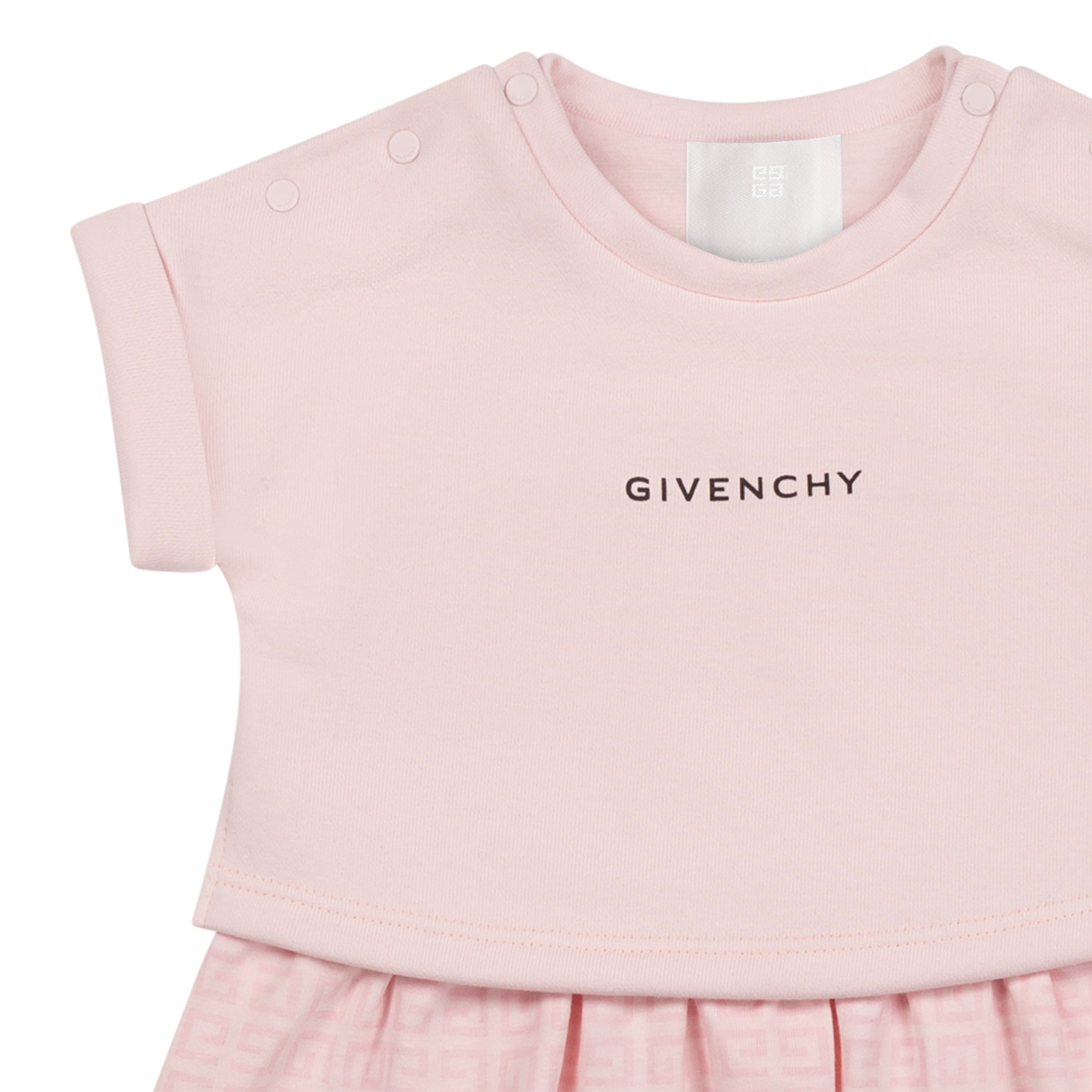 Baby Girls Pink Cotton Dress