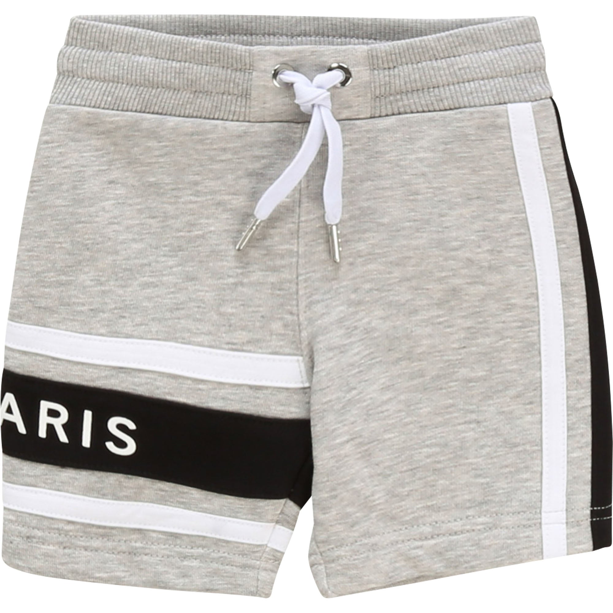 Baby Boys Grey Cotton Shorts